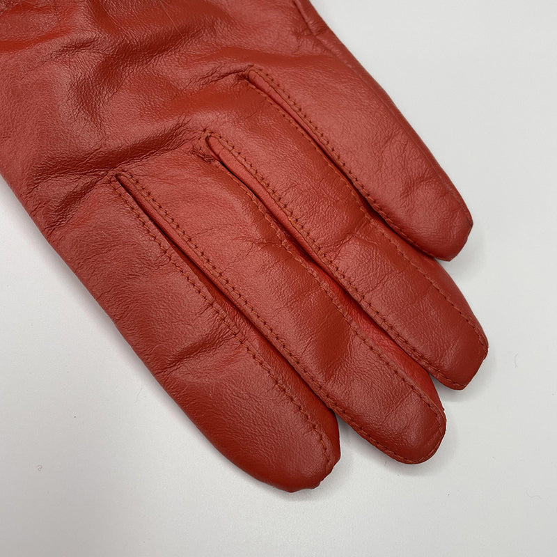 Janefur Raccoon Fur Leather Gloves Multi-color Available