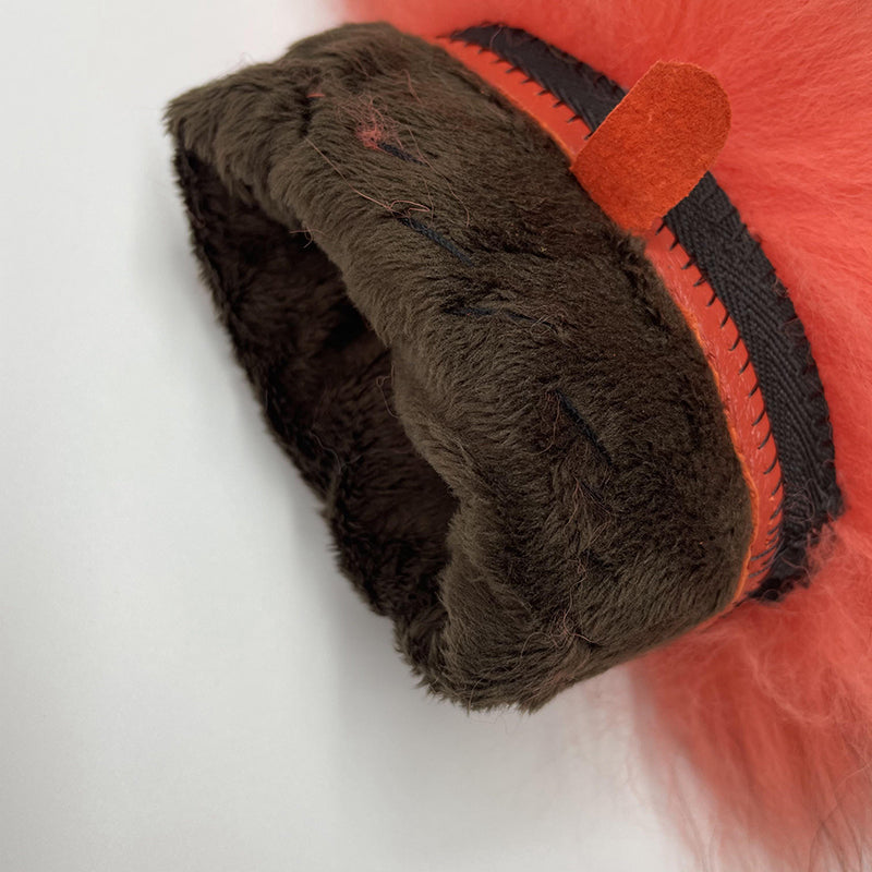 Janefur Raccoon Fur Leather Gloves Multi-color Available