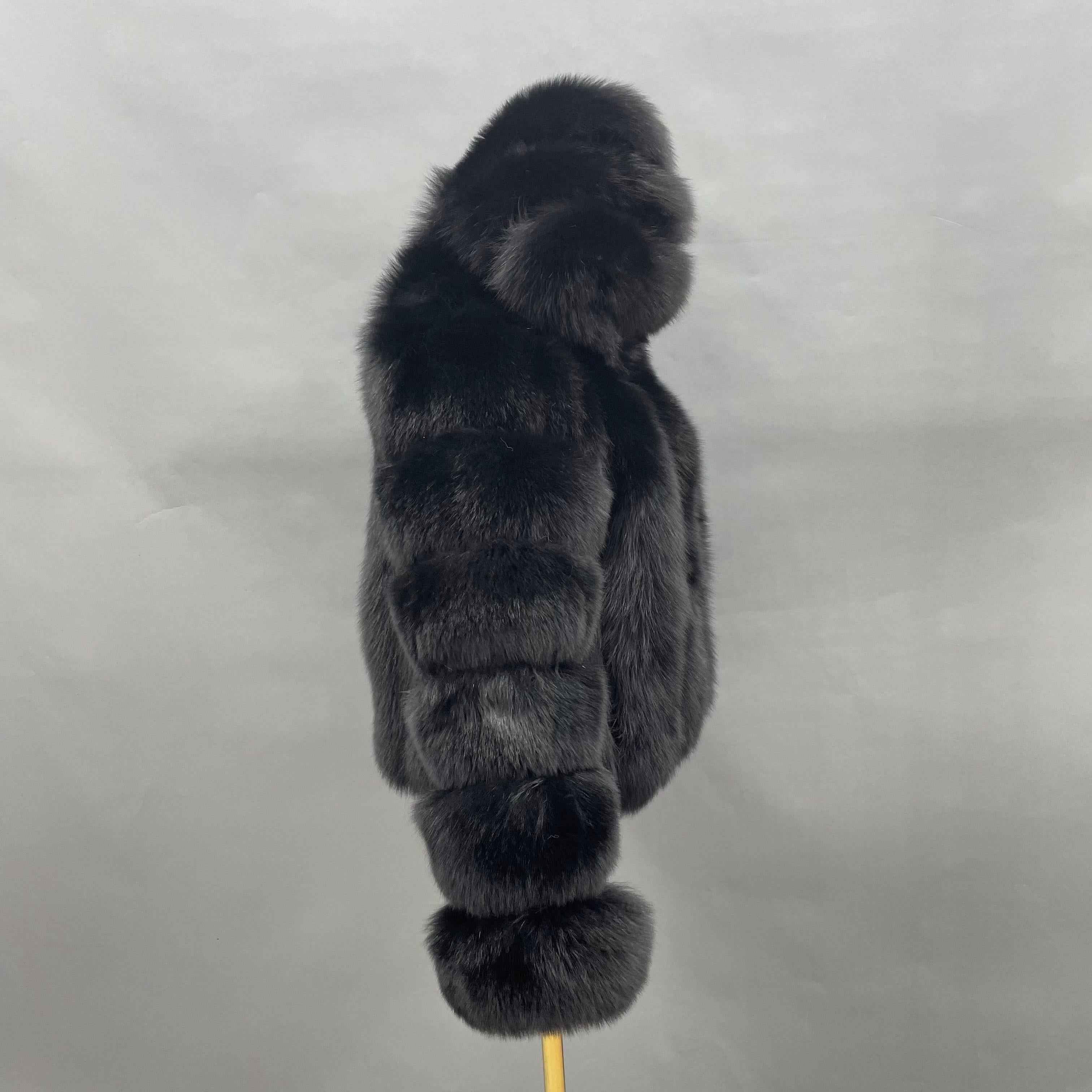 Women's Luxury Fox Fur Hooded Jacket - Versatile Style Winter Fashion Outerwear