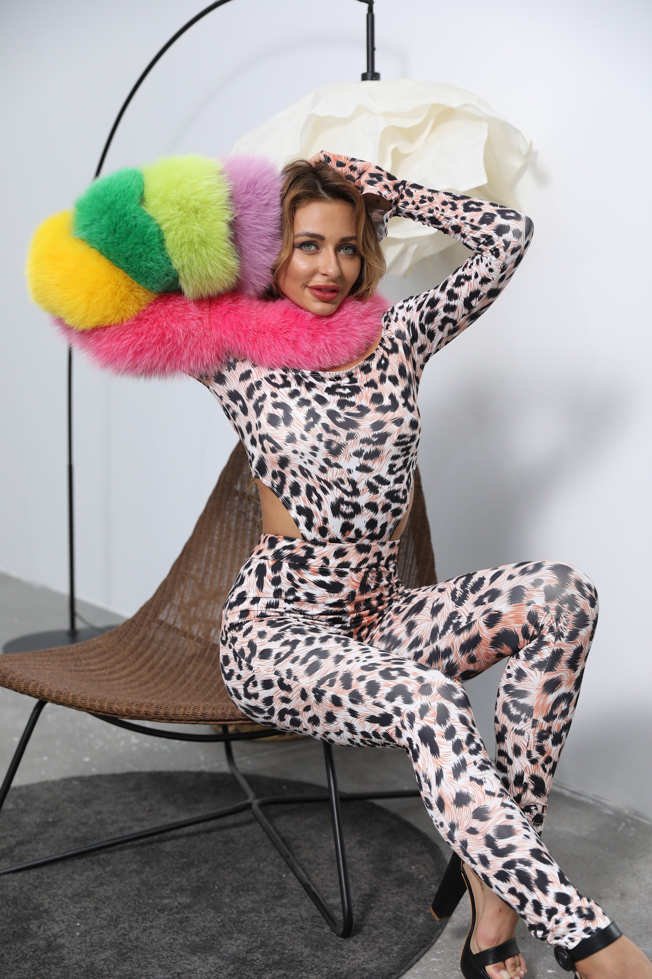 Women's Real Fox Fur Arm Warmers, Luxury Fur Sleeve Cuffs for Winter Fashion Accessories