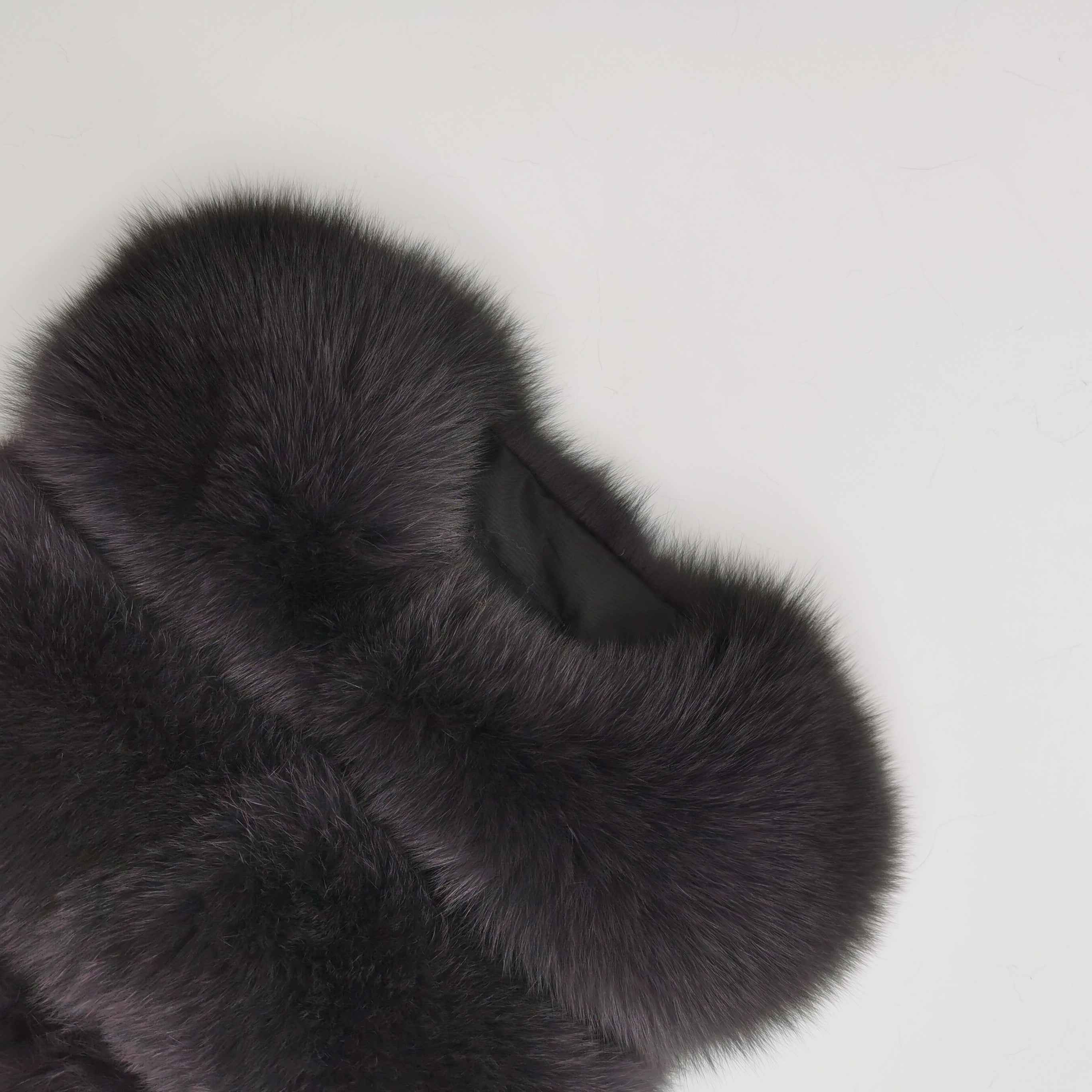 Women's 5-Panel Fox Fur Vest - Luxury Lightweight Chic Outerwear