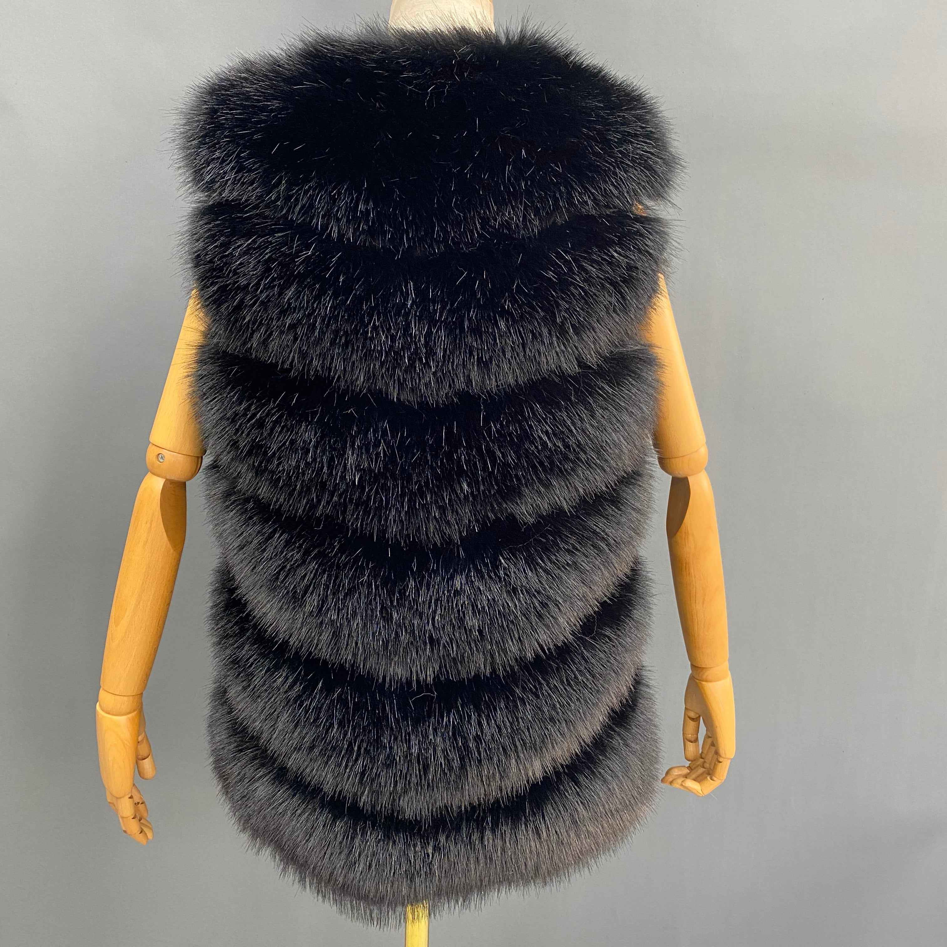 Women's New Arrival 6-Panel Faux Fur Vest - Trendy Luxury Winter Outerwear