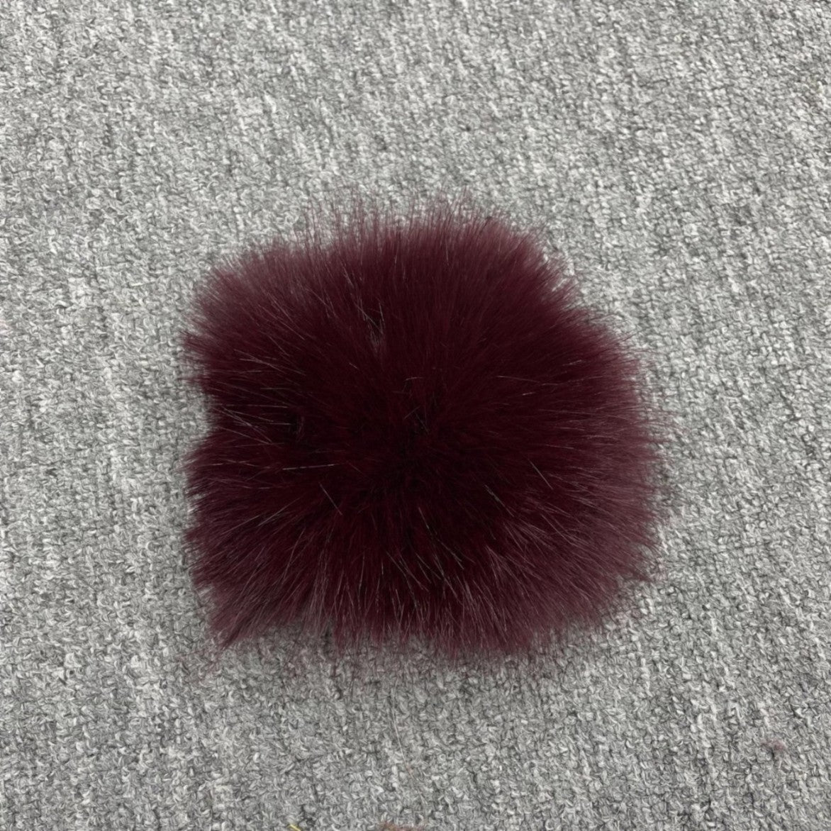 Pink Eco-friendly Fur Fake Fur Kids Vest S 0-2years Wine