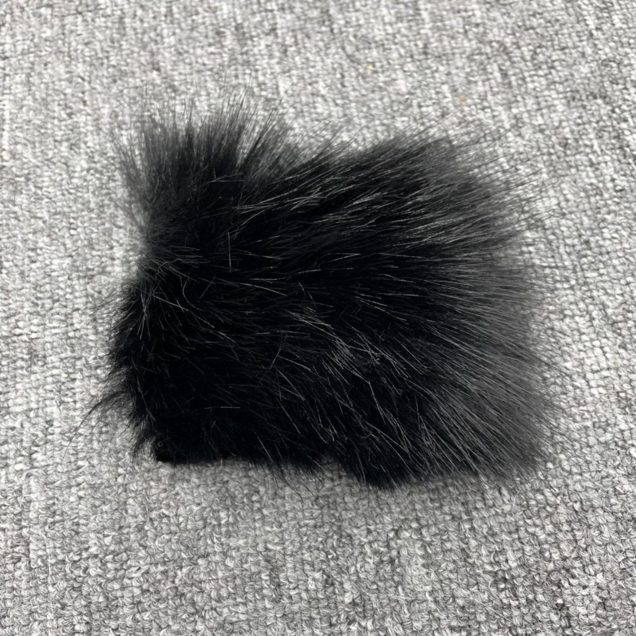 Pink Eco-friendly Fur Fake Fur Kids Vest S 0-2years Black