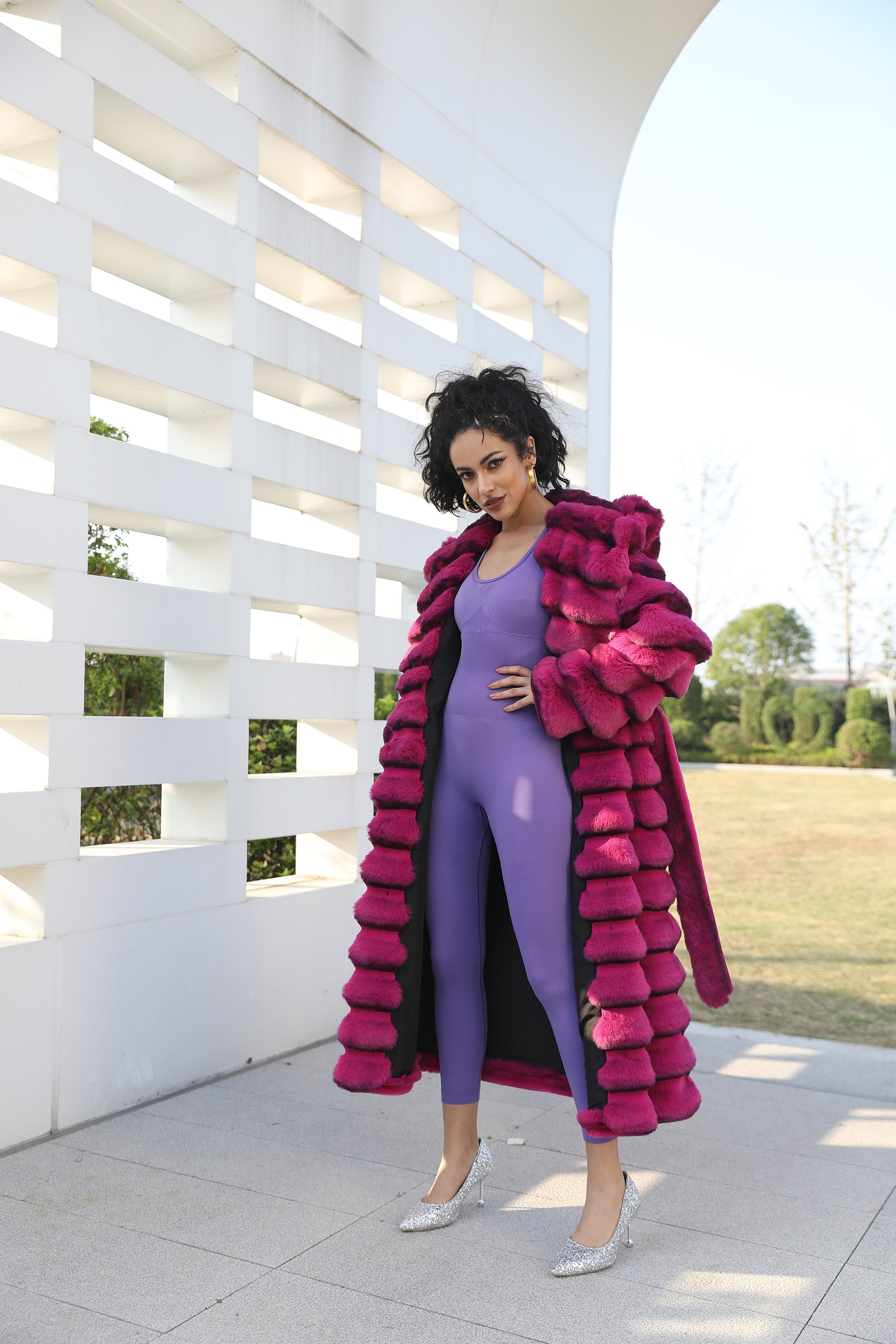 Embrace Whimsy &amp; Warmth with Our Totoro-Inspired Faux Fur Coat 💜✨