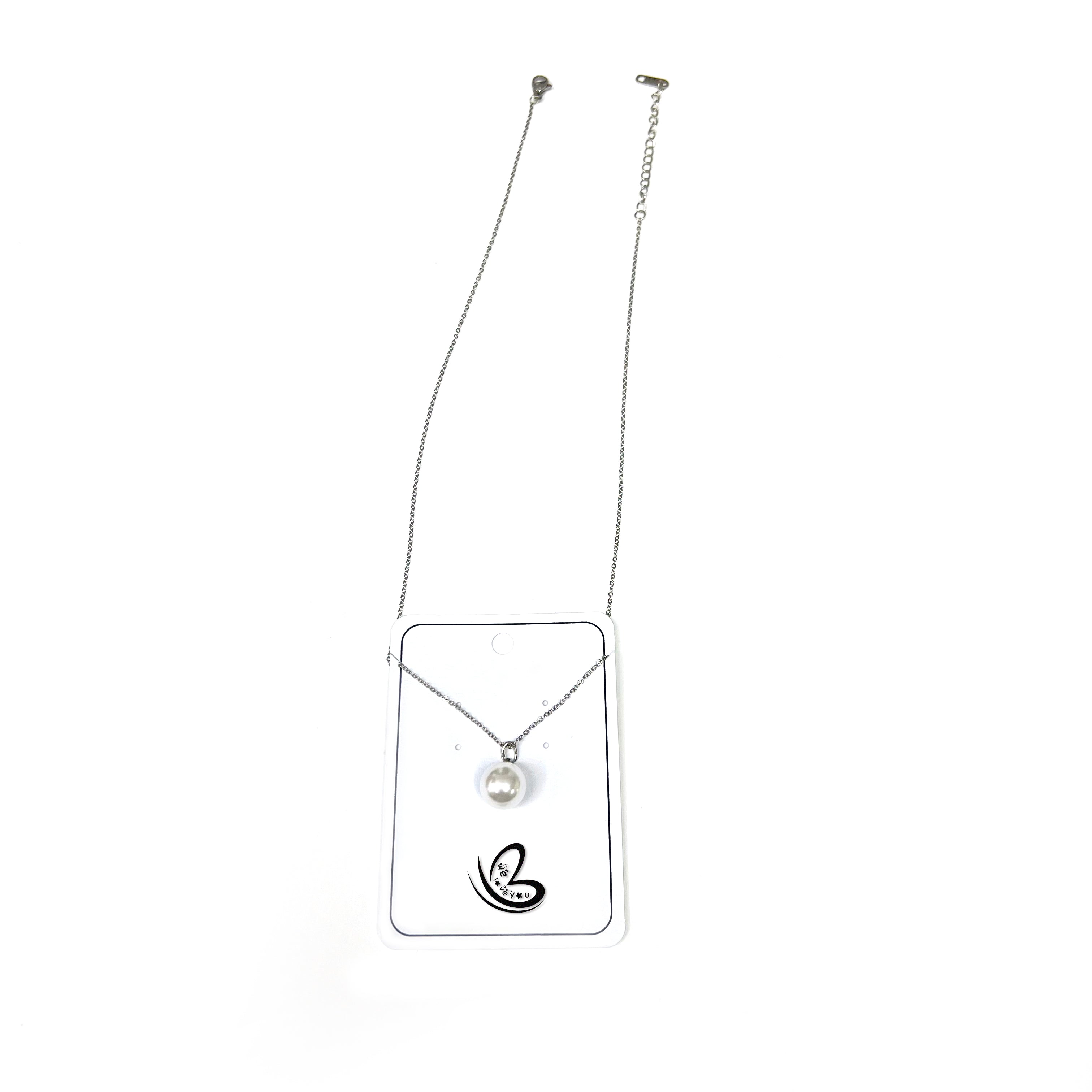 Luxury Womens Pearl String Necklace - Janefur