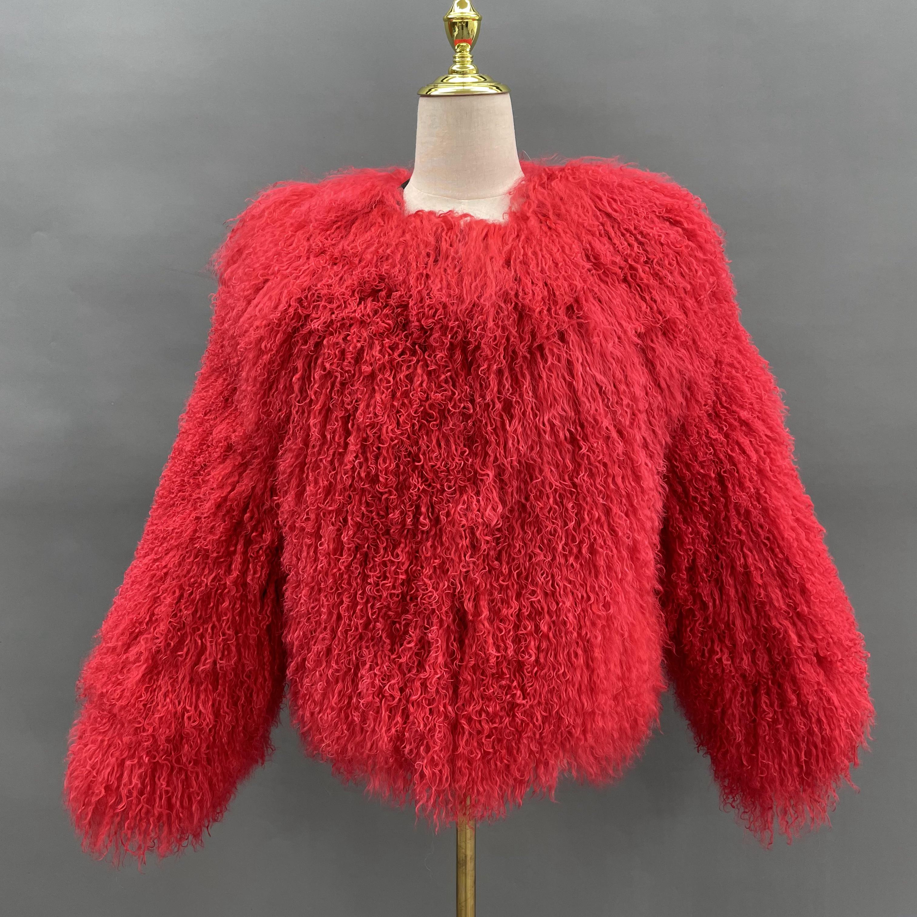 Solid color Beach wool trend short for women - Janefur