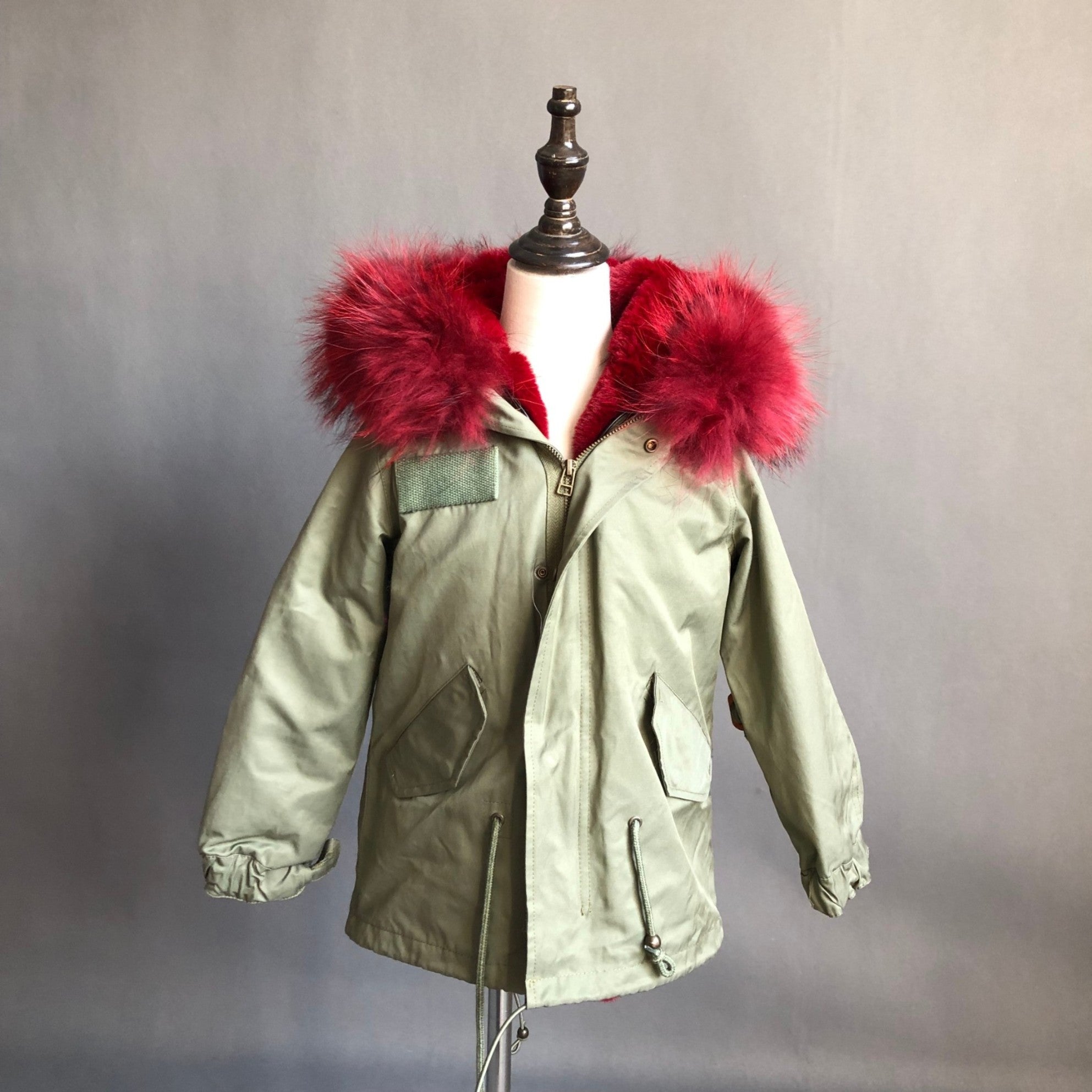 Kid's Windproof and Warm Trendy Parka - Janefur