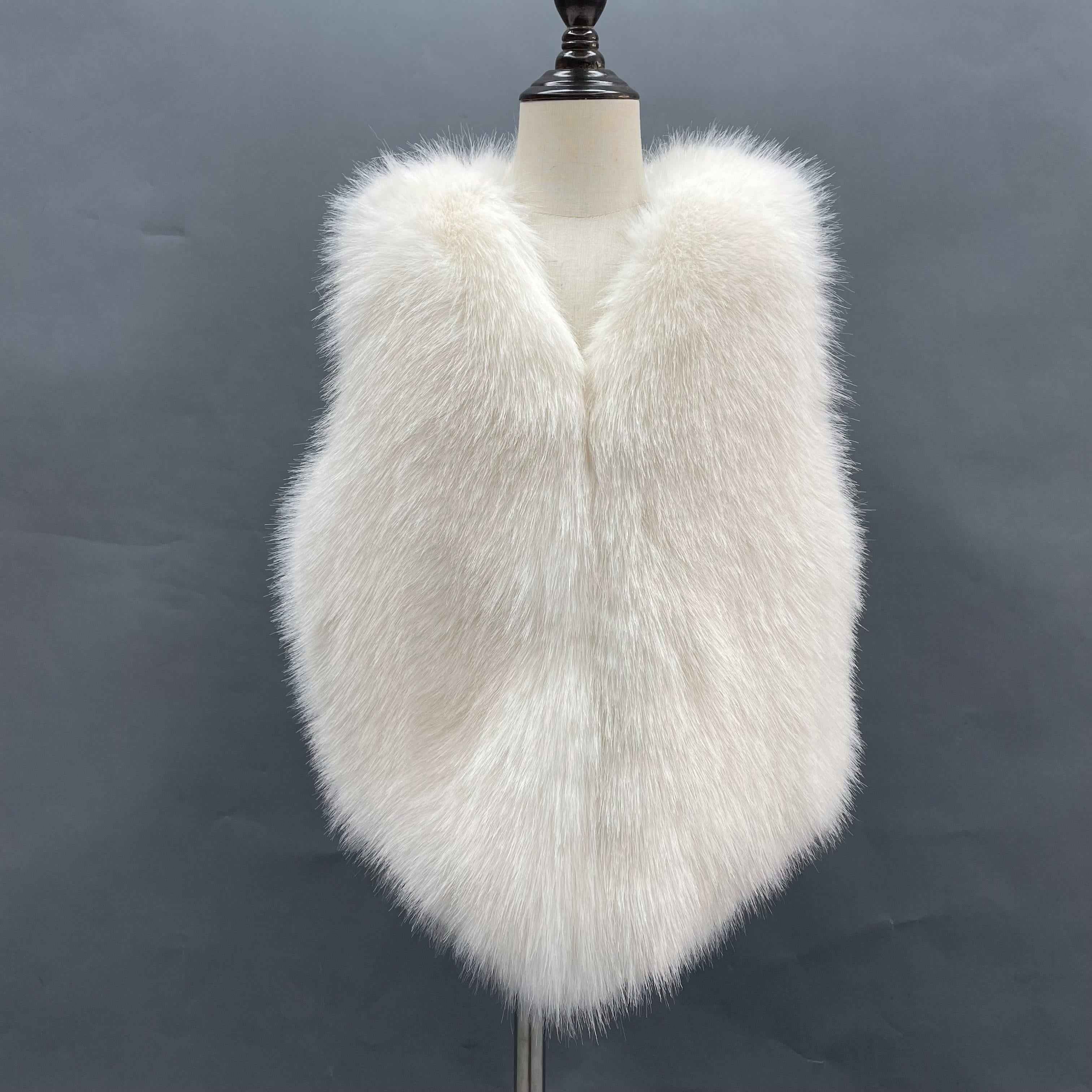 Baby Autumn Winter Vest Waistcoat Children Fur Vest Boys Girls Kids Faux Fur Vest