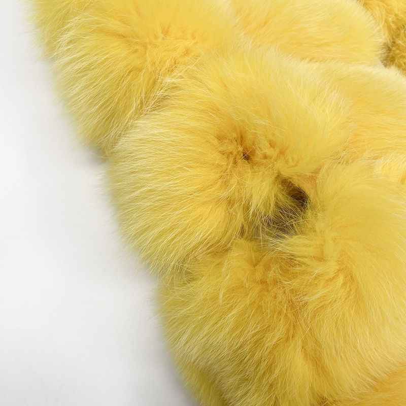 Fashion Autumn And Winter Sleeveless Fox Fur Women's Vest - Janefur