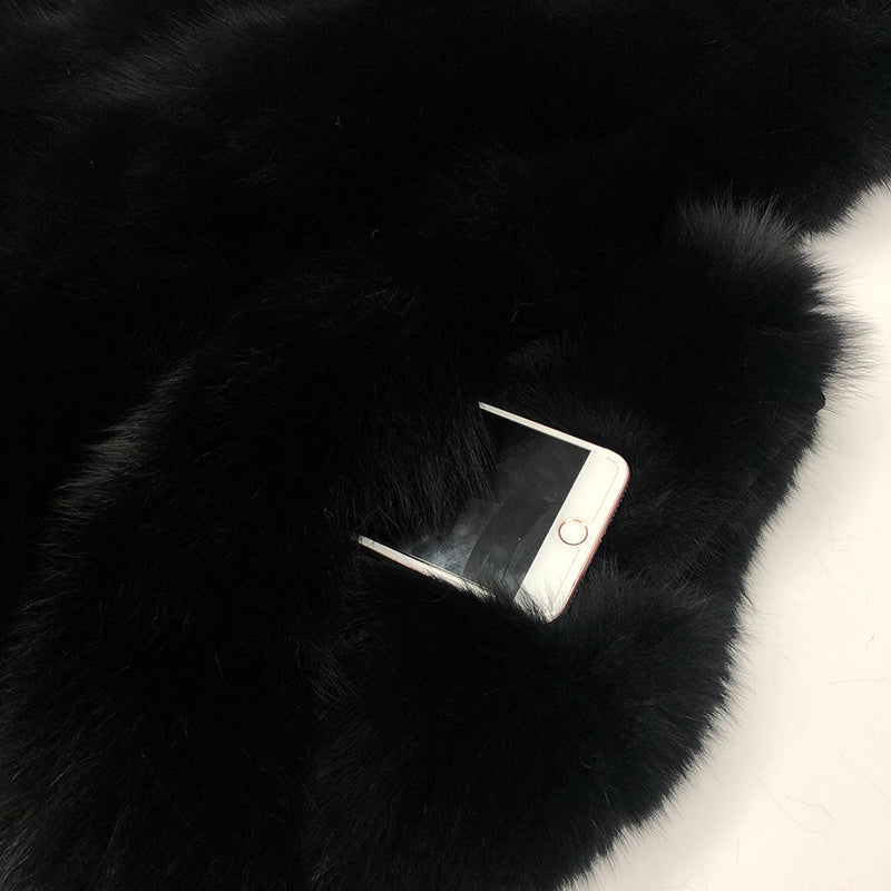 Fashionable Women's Winter Casual Style Fox Fur Vest - Janefur