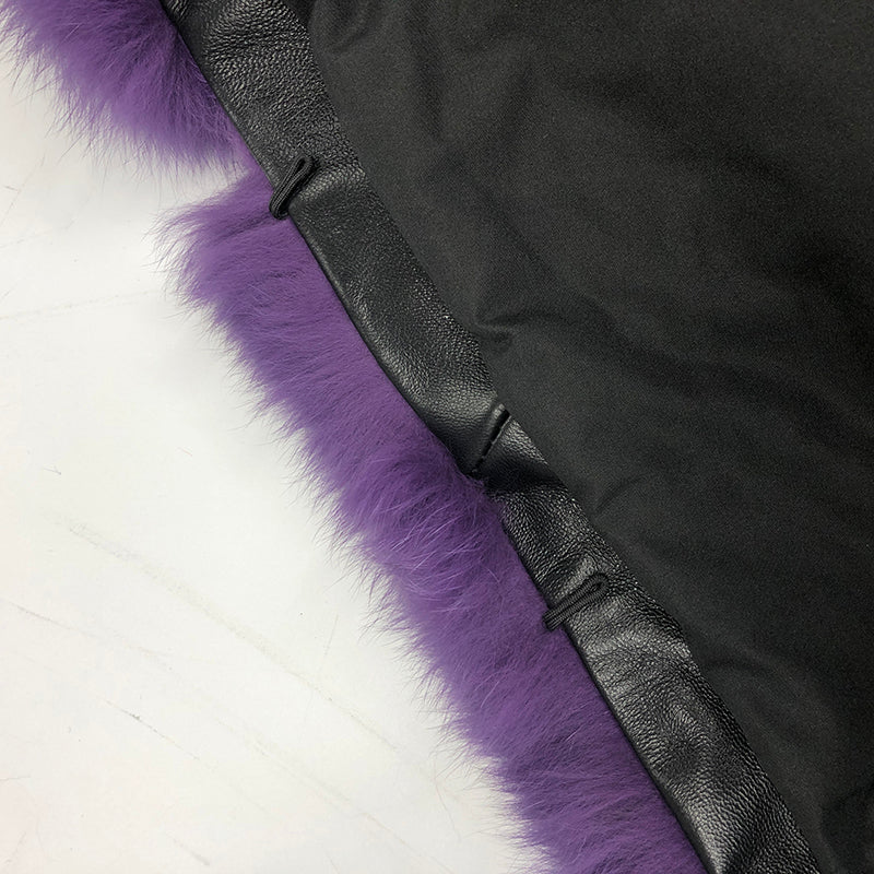 Fall And Winter Women Fox Fur Vest Belt Style Trend Vest - Janefur