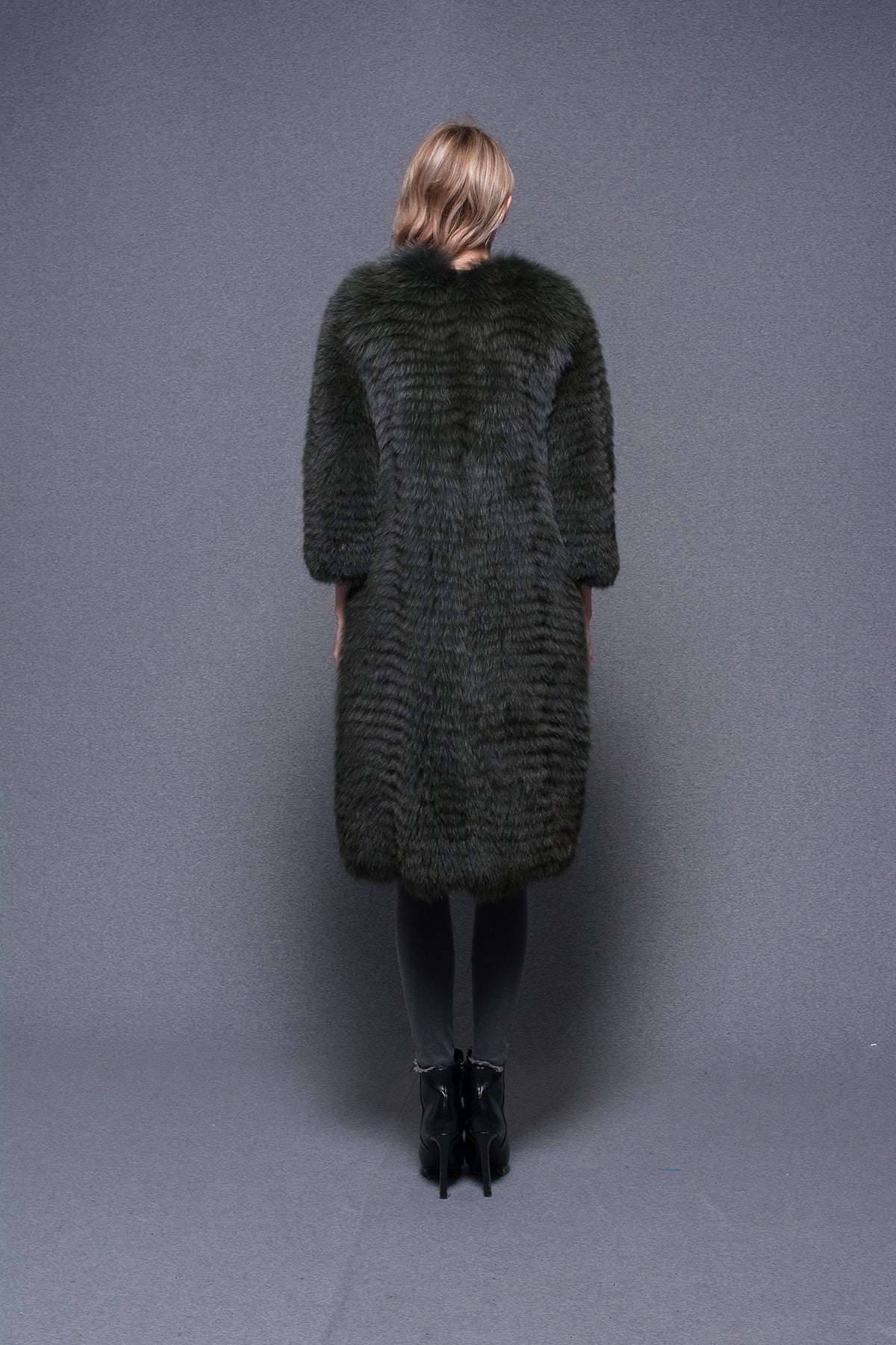 Janefur Bulk Wholesale 2026 Women's Luxury Vintage Long Real Fox Fur Coat