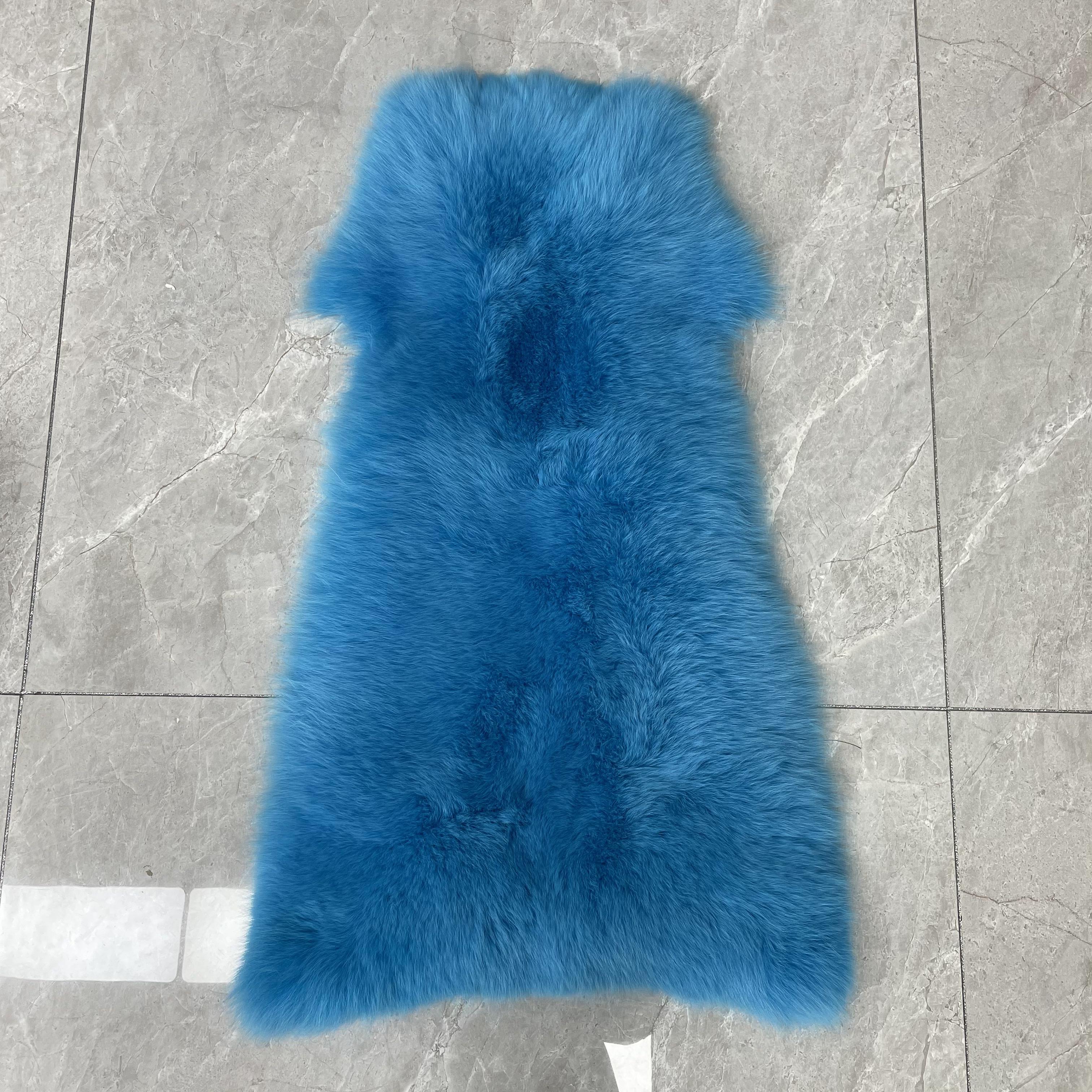 Women's Real Fox Fur Double-Sided Fashion Vest