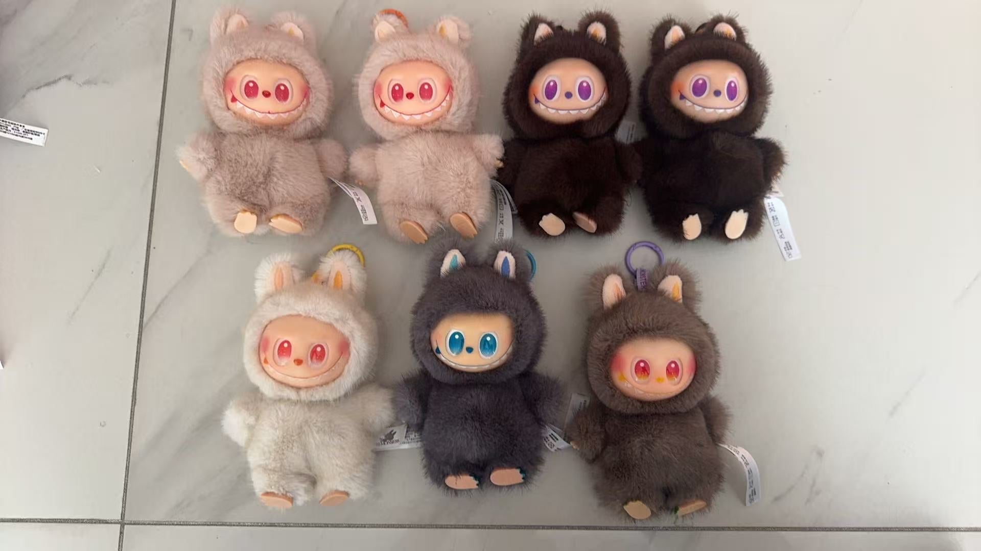 Cute LaBuBu Fur Keychain - Janefur