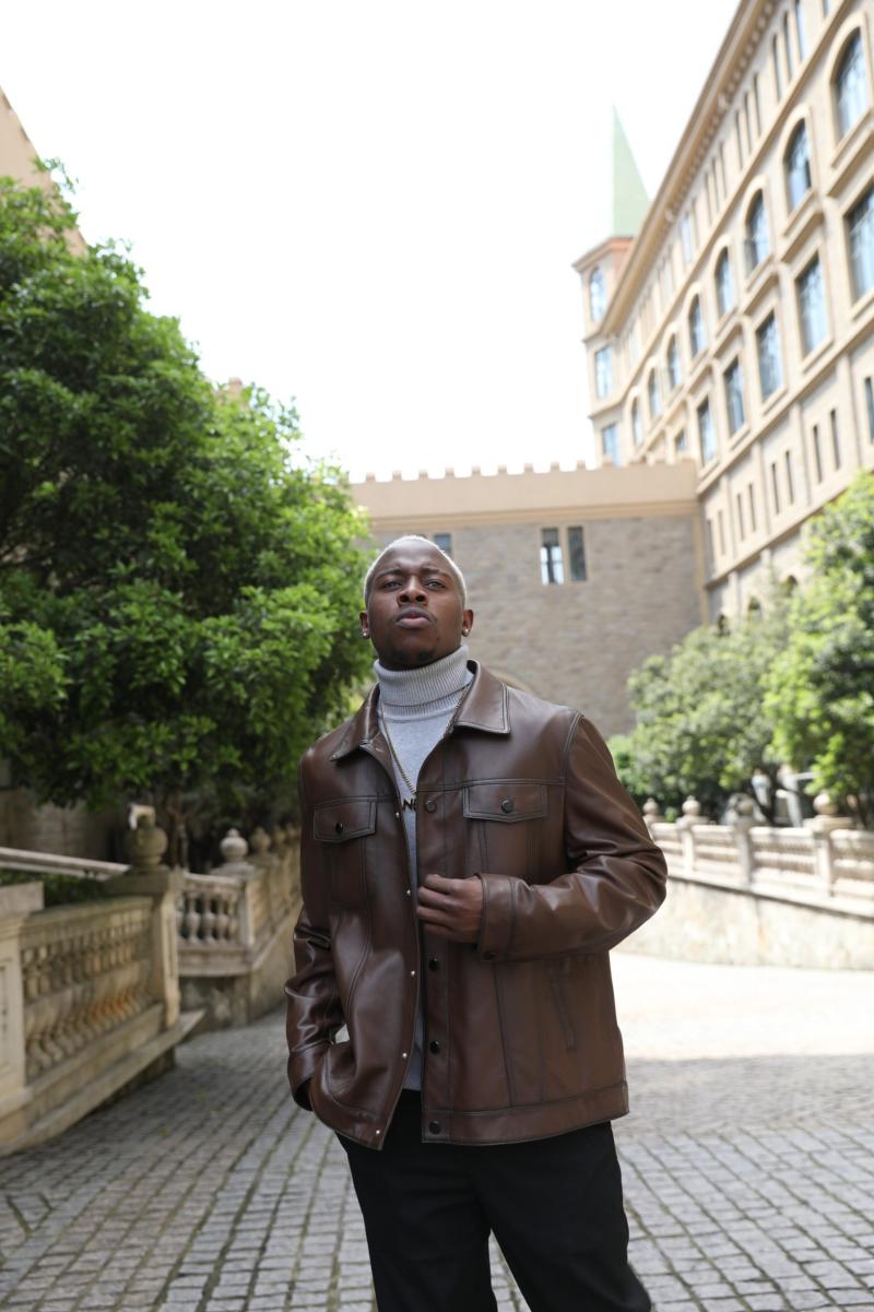 Premium Cowhide Men's Fashion Jacket - Janefur