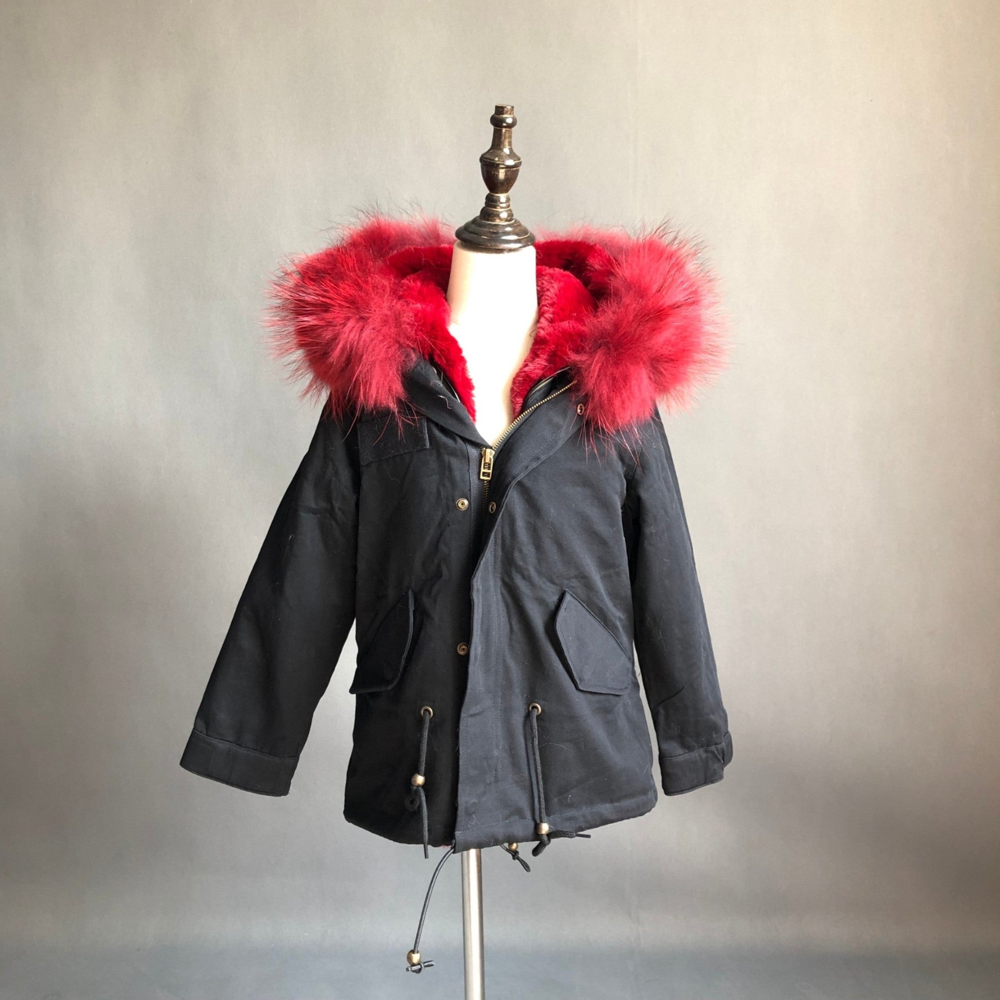 Kid's Windproof and Warm Trendy Parka - Janefur