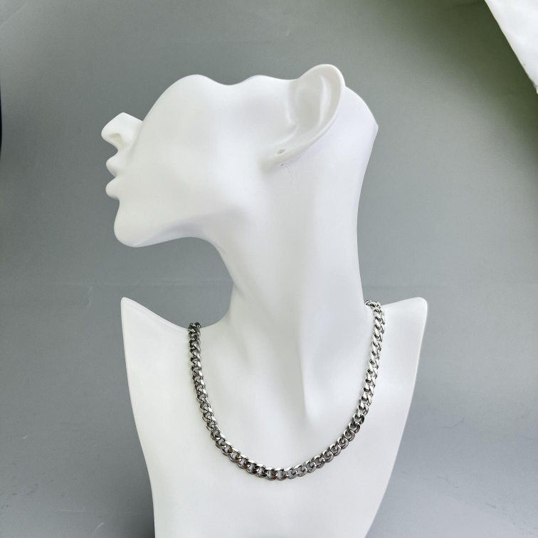 Minimalist Cold Style Dragon Bone Thick Chain Hip-Hop Trendy Necklace - Janefur