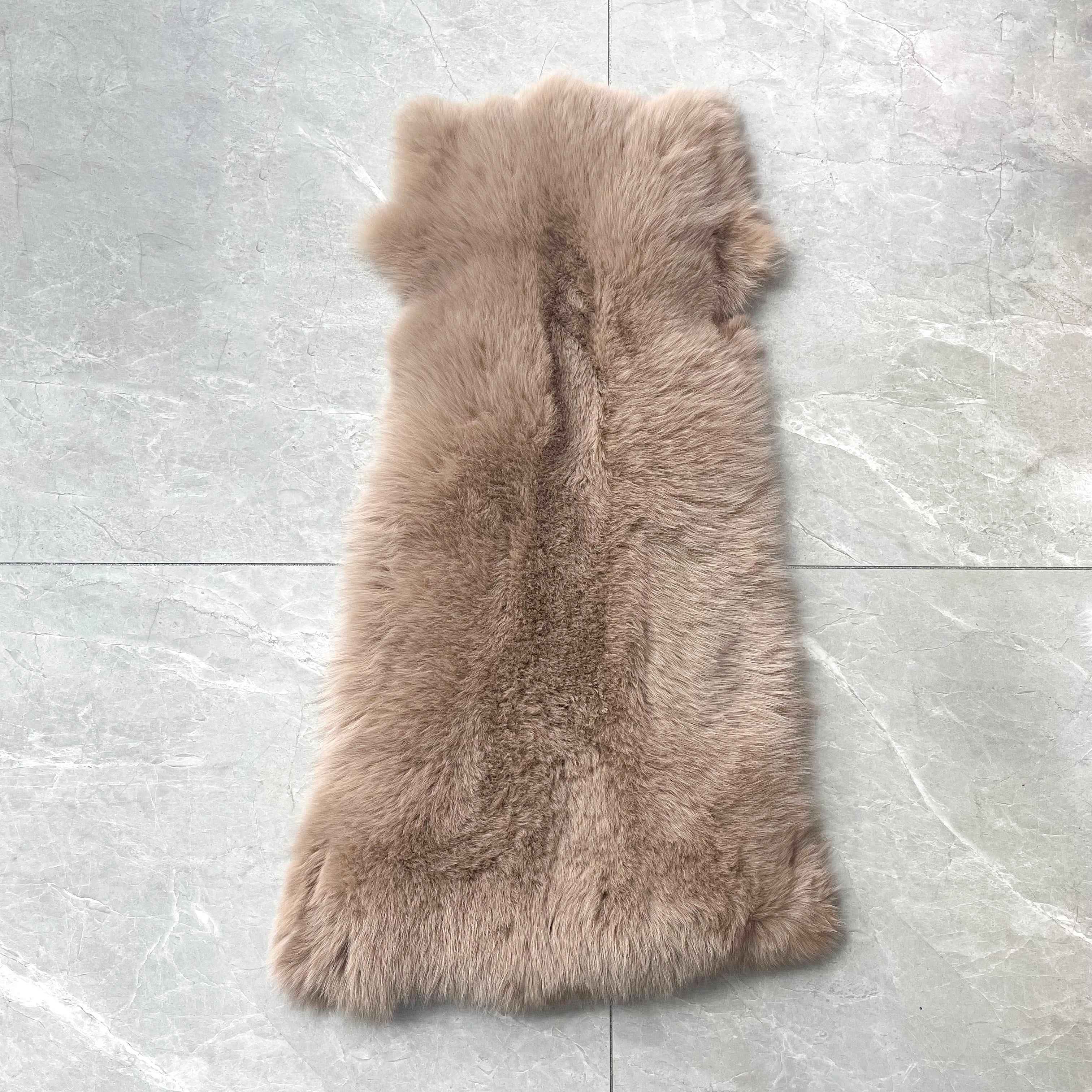 Women's Short Winter Trend Real Fox Fur Coat Solid Color Hooded