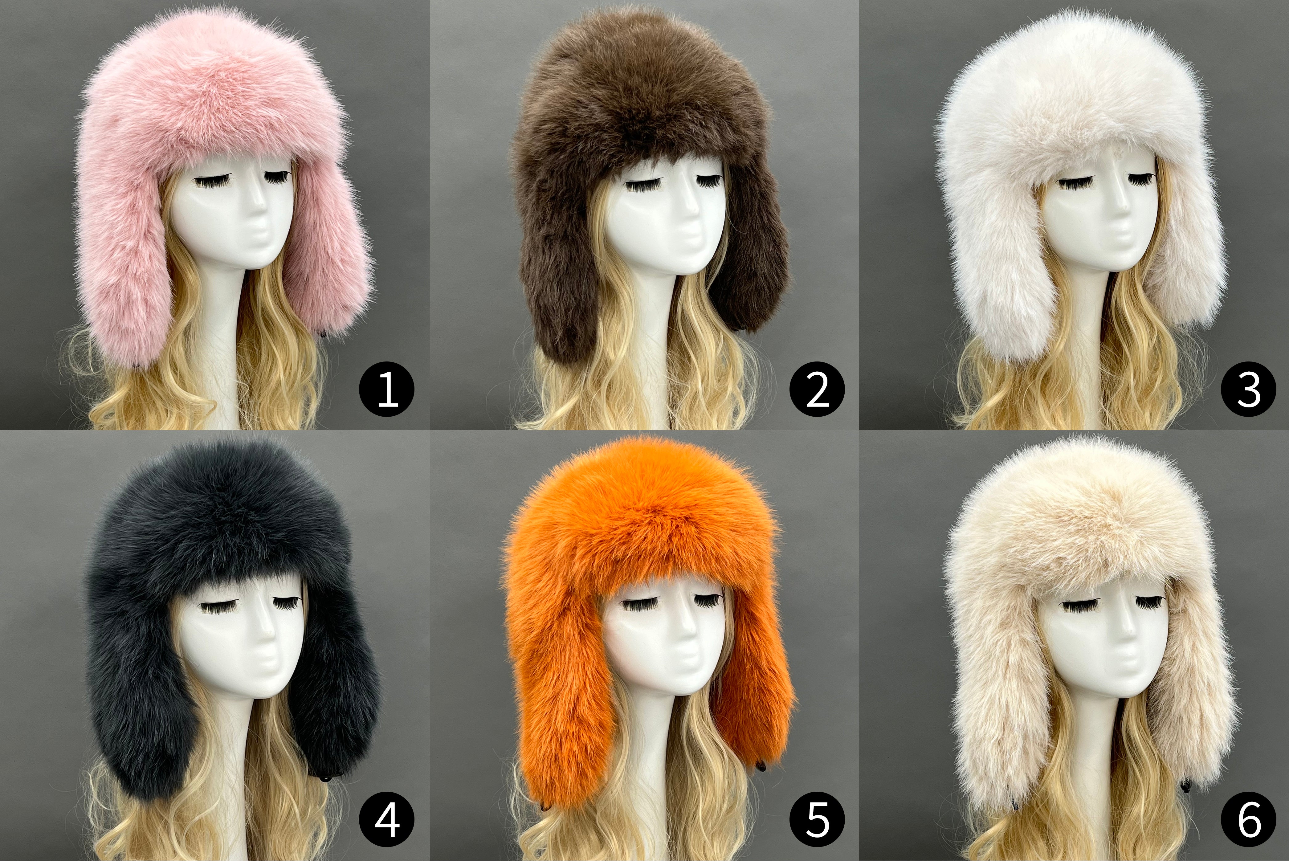 Eco-Friendly Fur Ushanka Trendy Warm and Windproof Hat