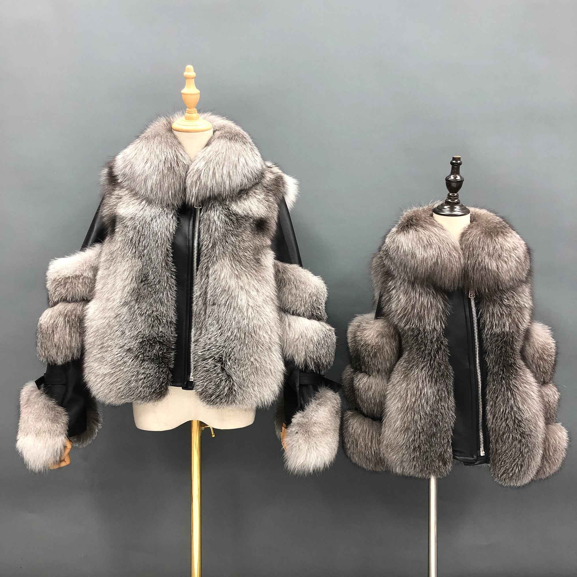 High Quality Winter Child Clothes Kid Real Fur Jackets Warm Genuine Sheepskin Kids Fox Fur Coats