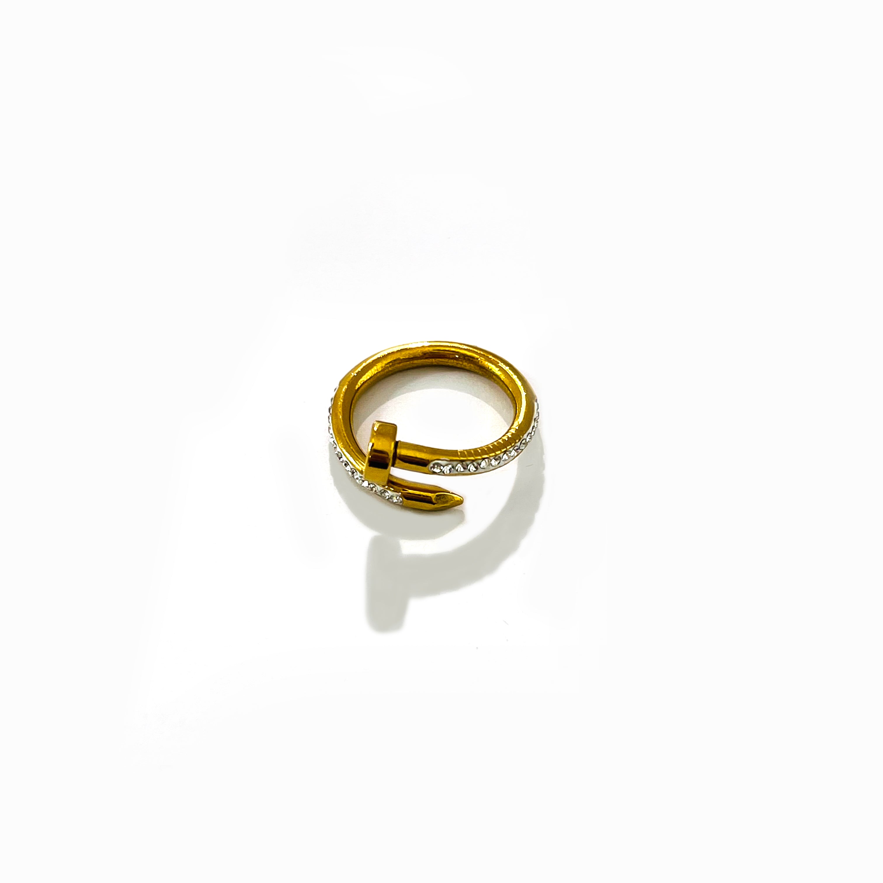 Fashion New Nail Ring Couple Ring - Janefur