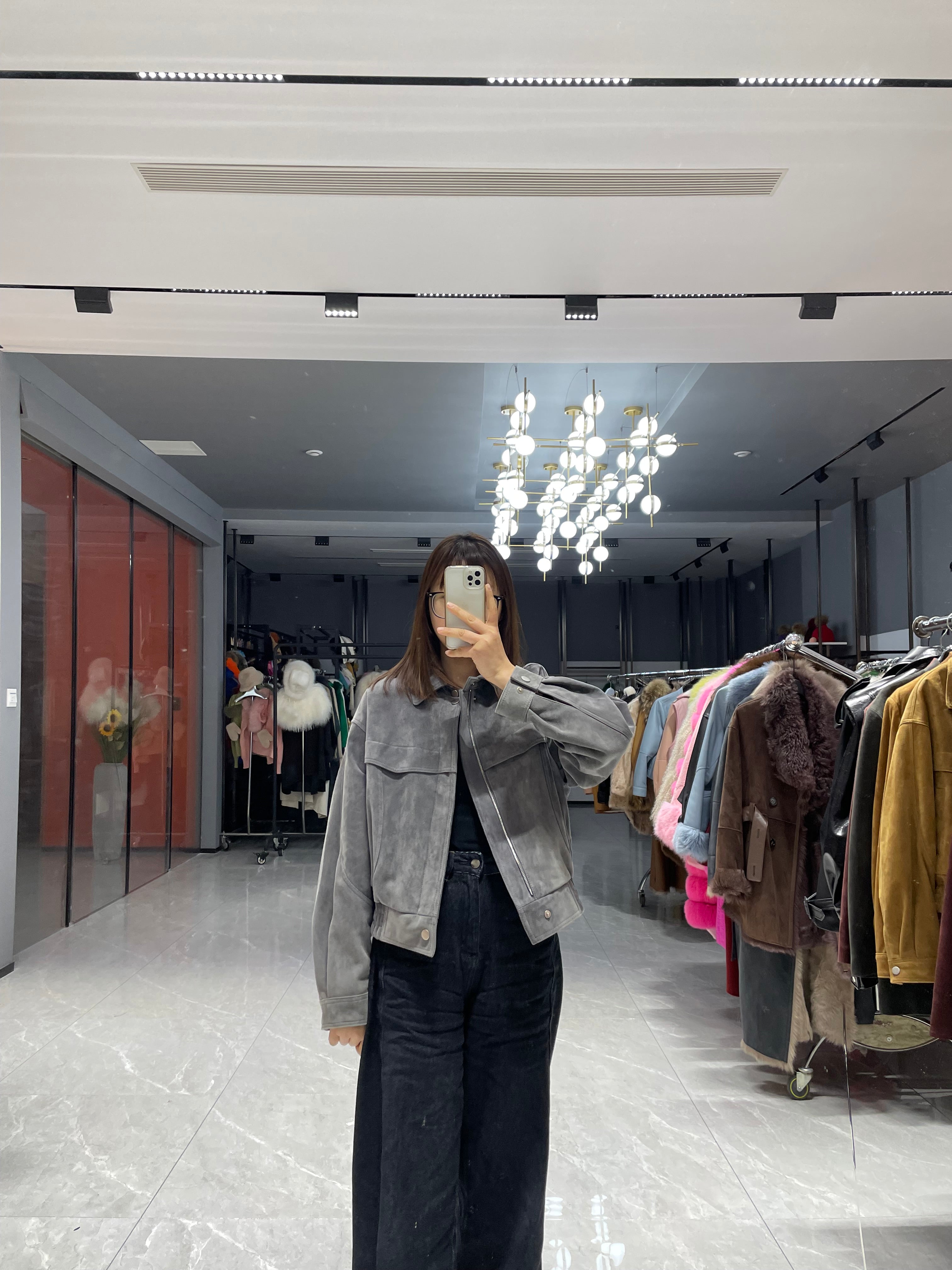 New Arrival! Premium Suede Leather Jacket - Timeless Style & Unmatched Comfort - Janefur
