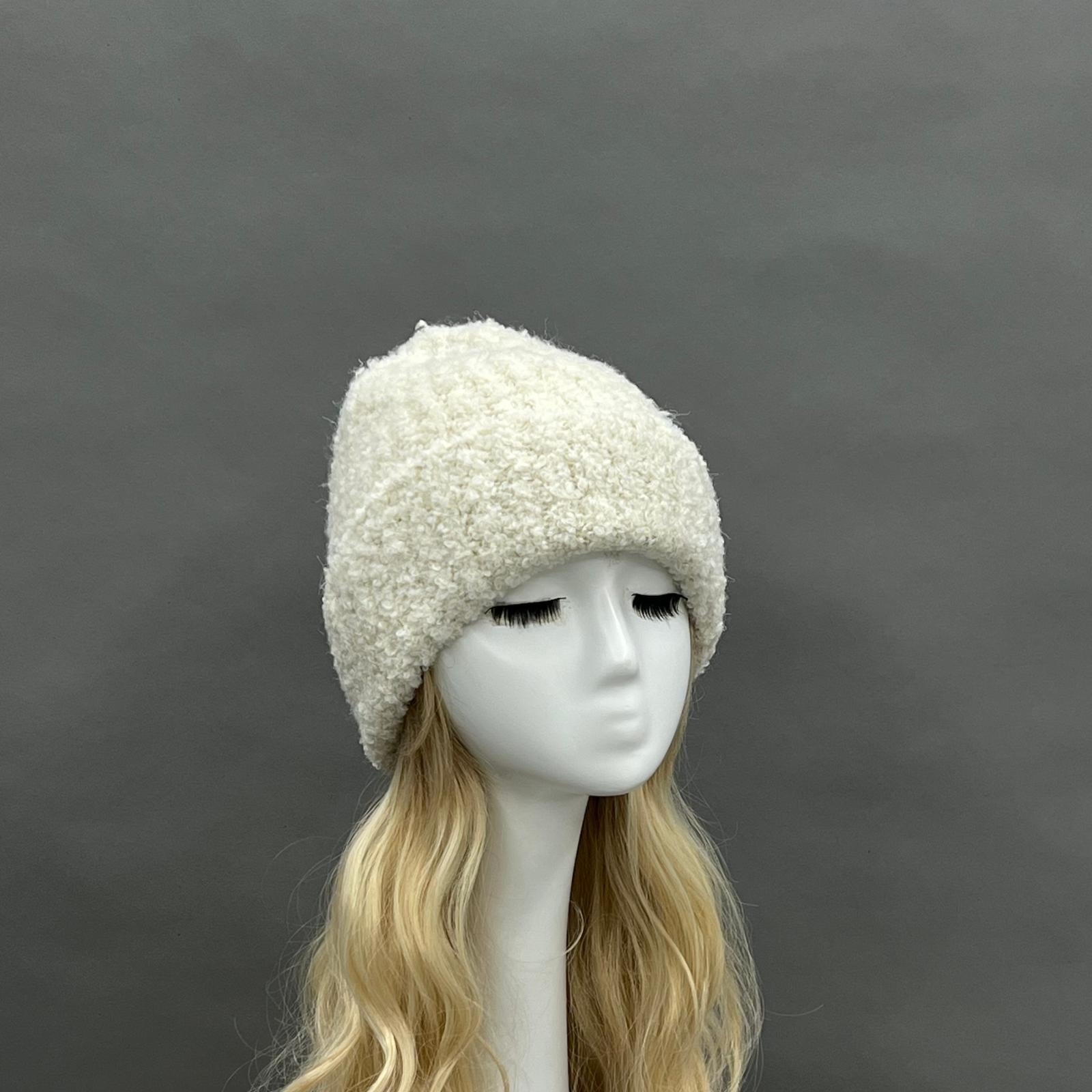 Women's Circle Fleece Casual Hat - Janefur