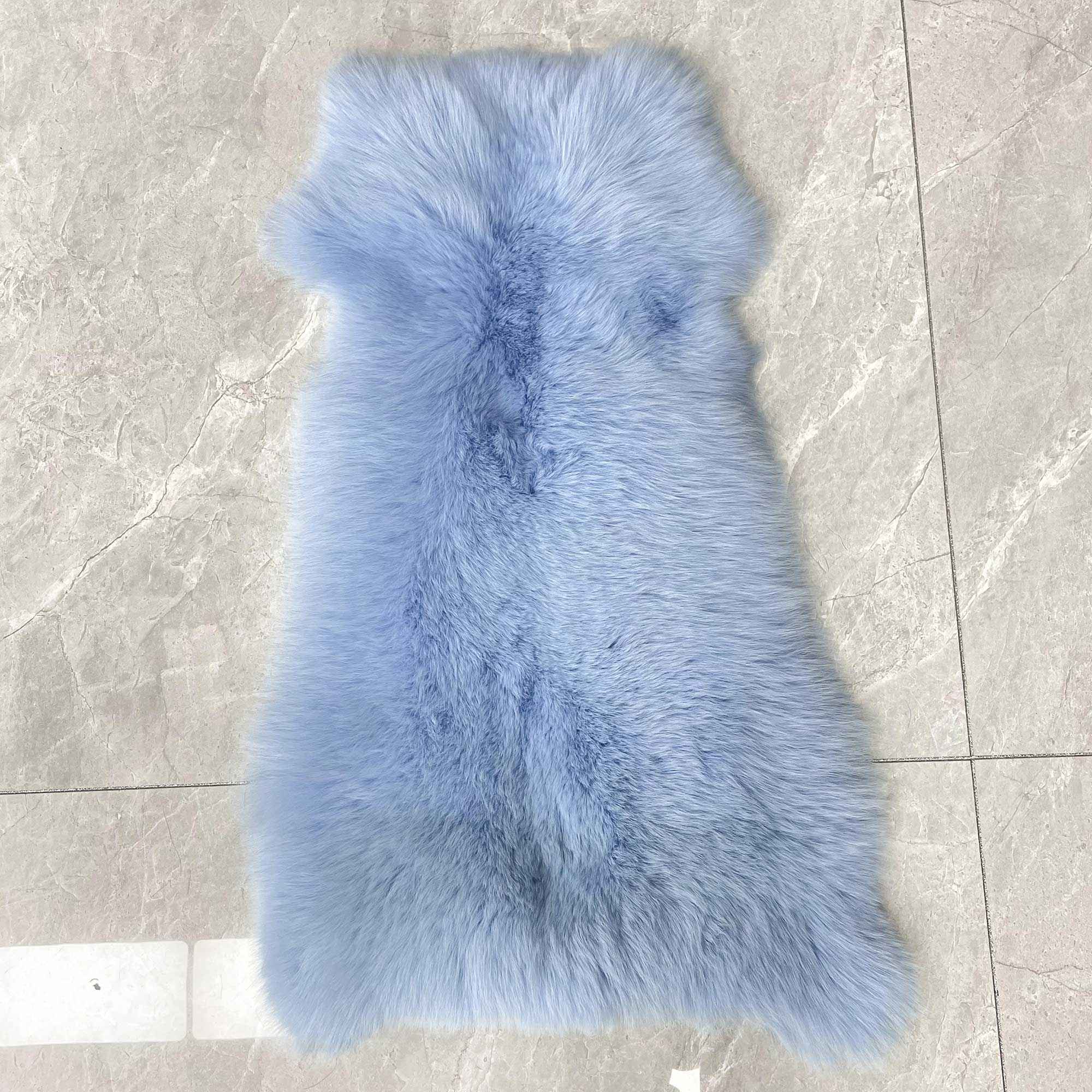 Factory Wholesale Solid Color Womens Fox Fur Thick Coat with Hood - Janefur