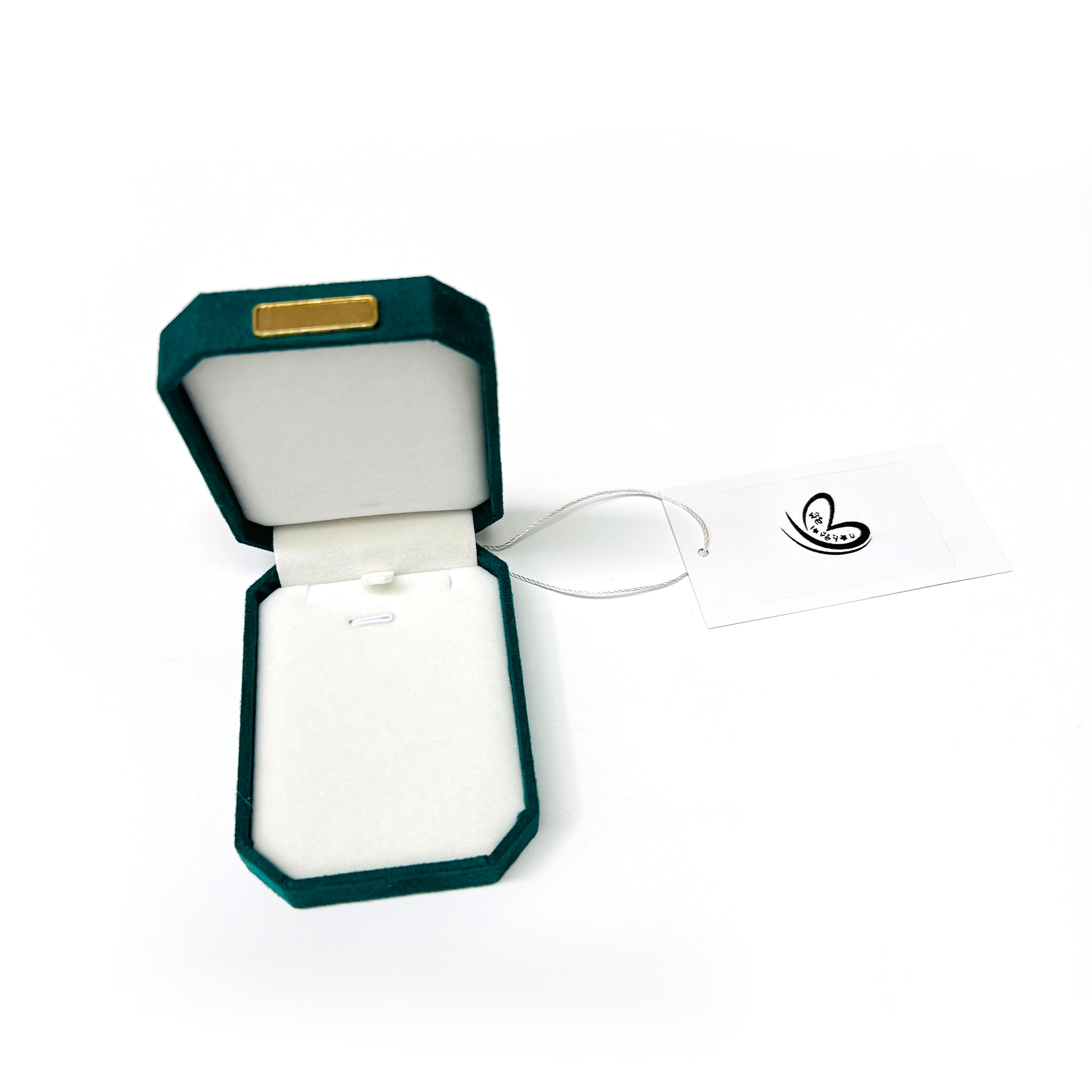 Green Jewelry Box Packaging Box - Janefur