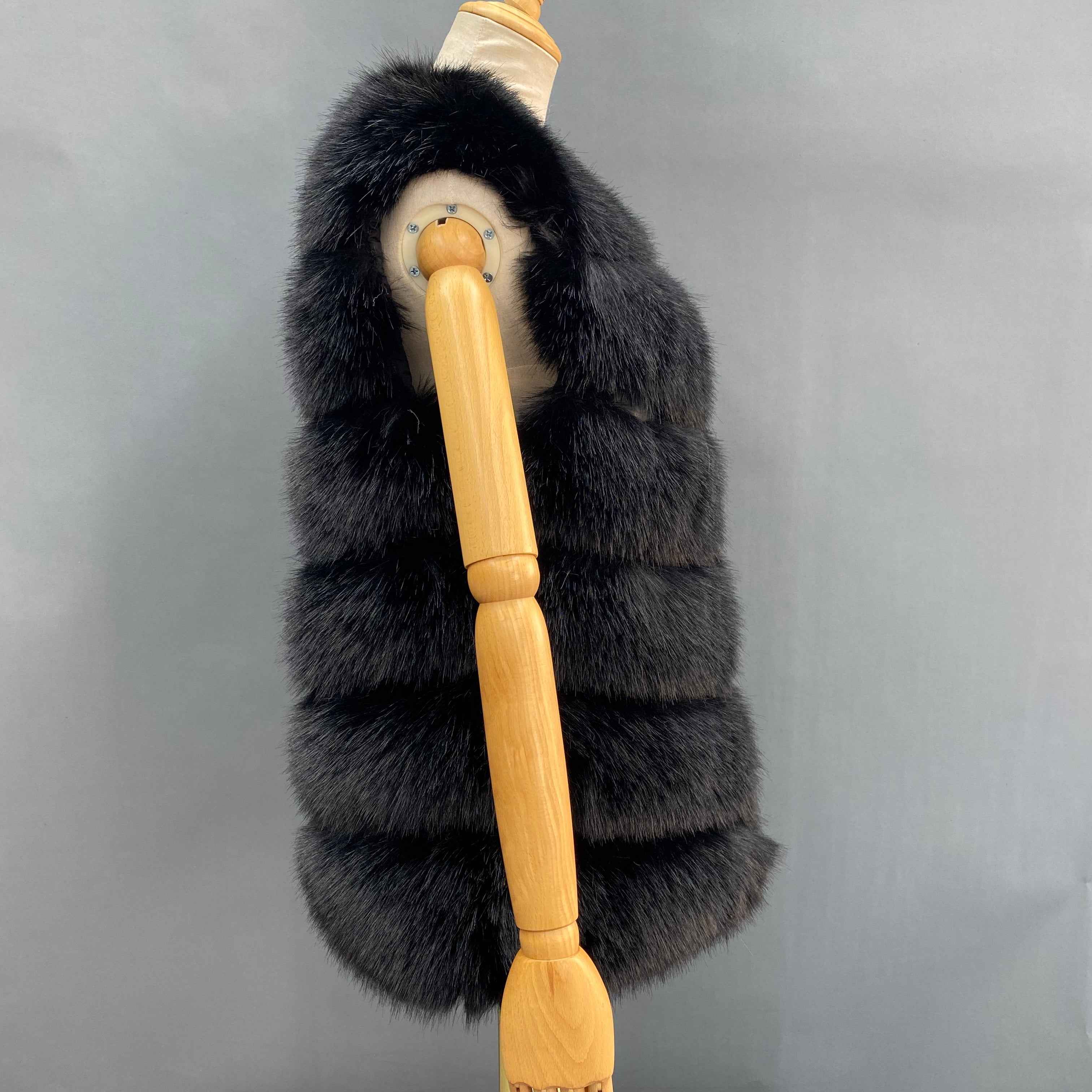 Women's New Arrival 6-Panel Faux Fur Vest - Trendy Luxury Winter Outerwear