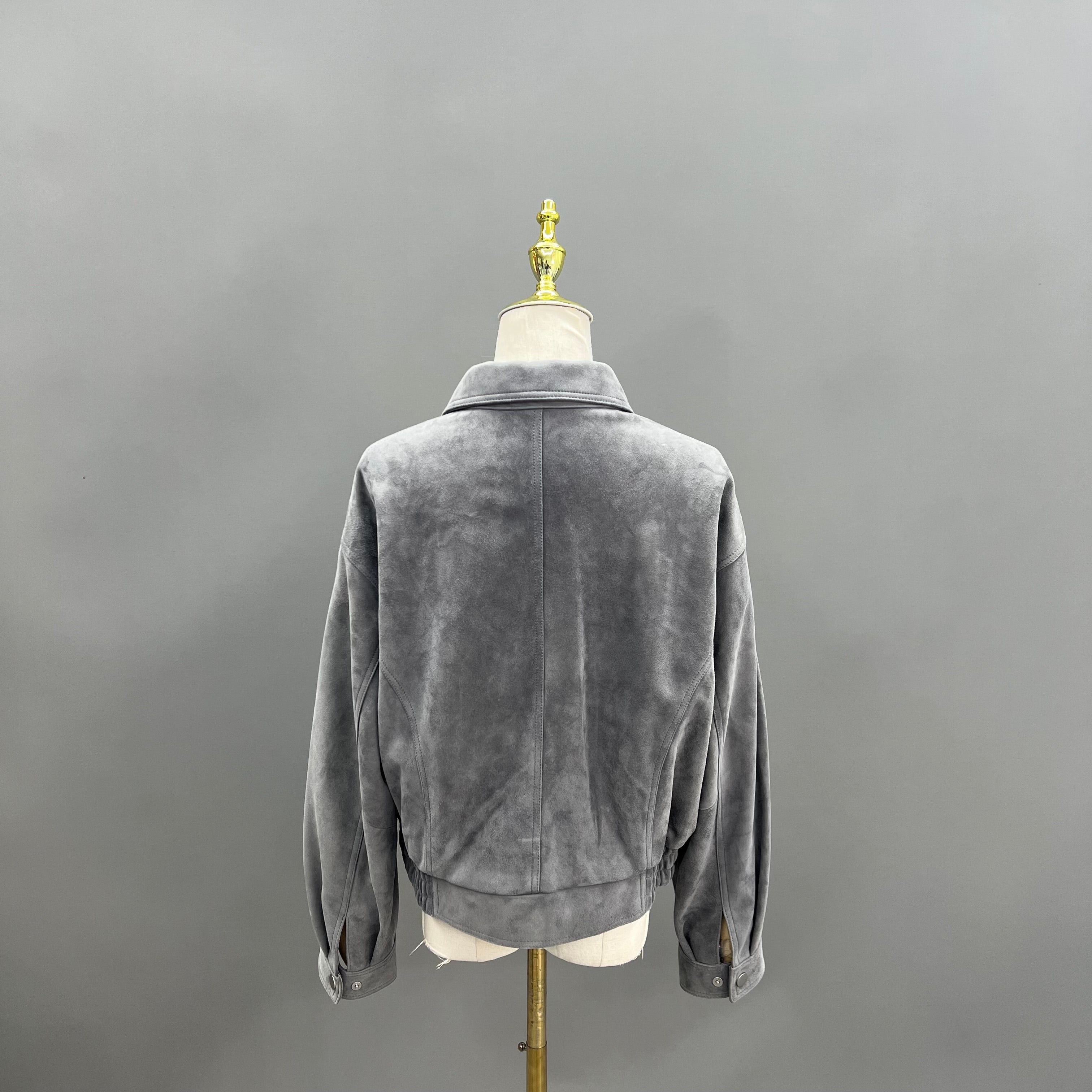 New Arrival! Premium Suede Leather Jacket - Timeless Style & Unmatched Comfort - Janefur