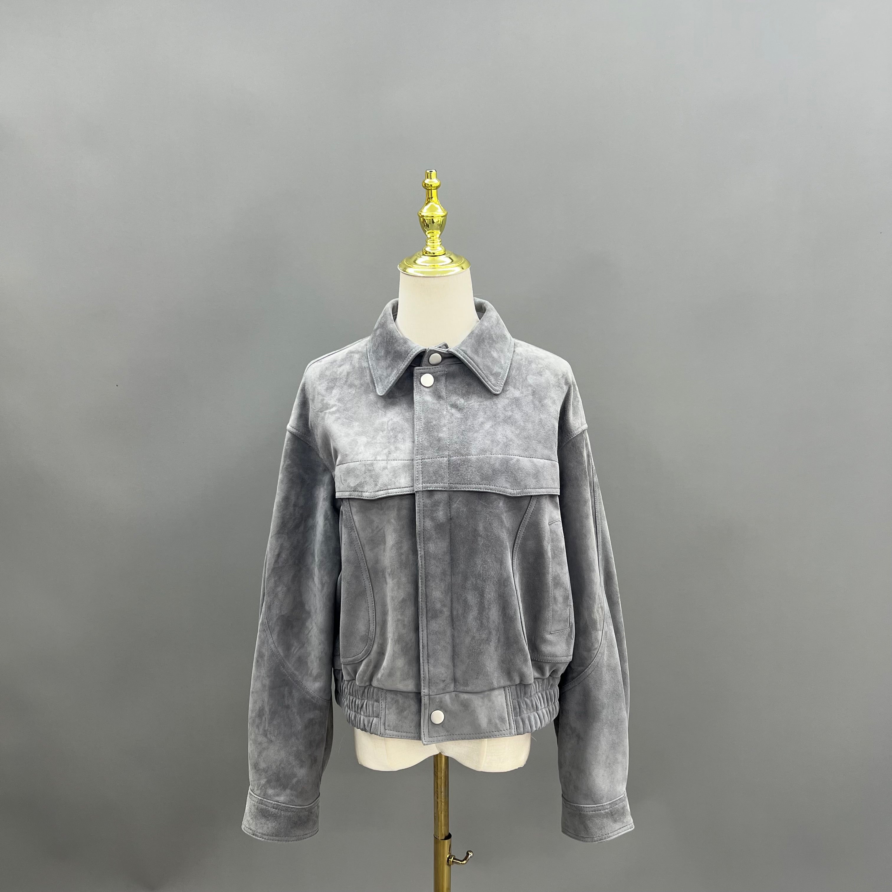 New Arrival! Premium Suede Leather Jacket - Timeless Style & Unmatched Comfort - Janefur