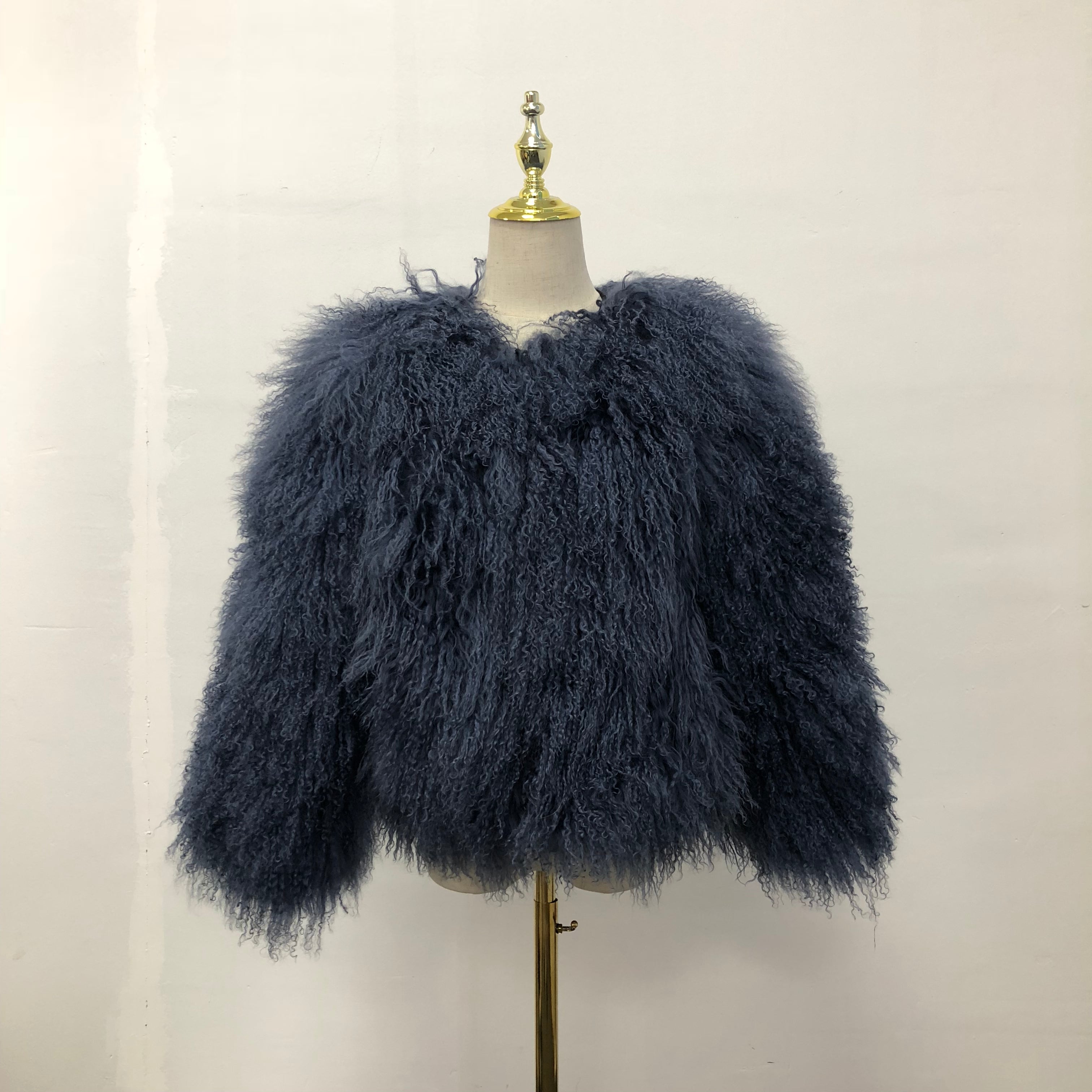 Solid color Beach wool trend short for women - Janefur