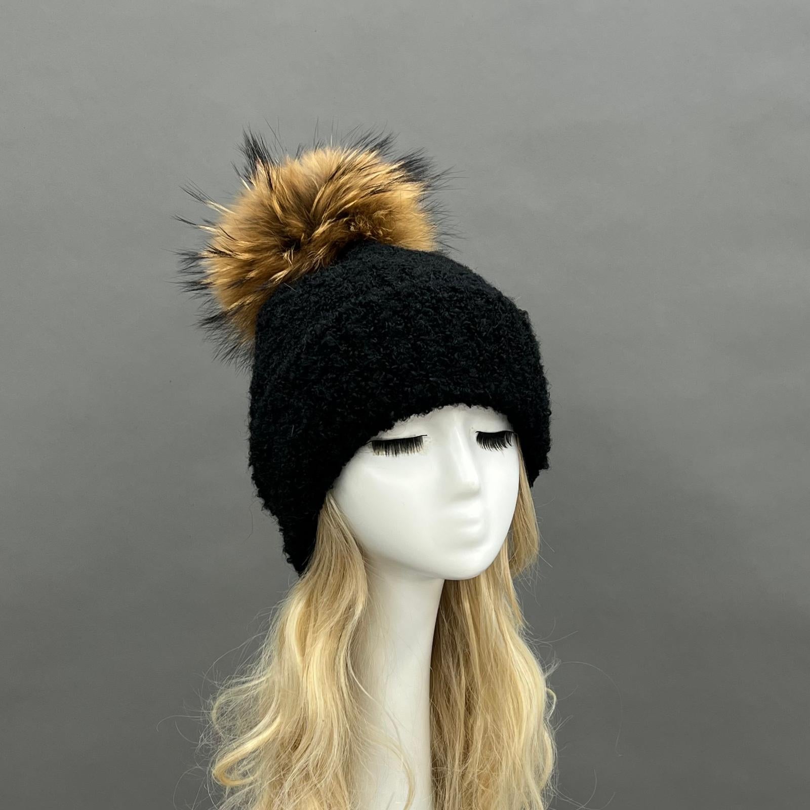 Women's Circle Fleece Casual Hat - Janefur