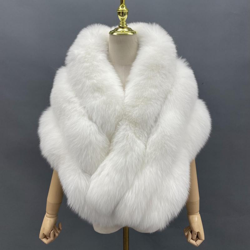 Three-Section Horizontal Stripe Cape - Janefur