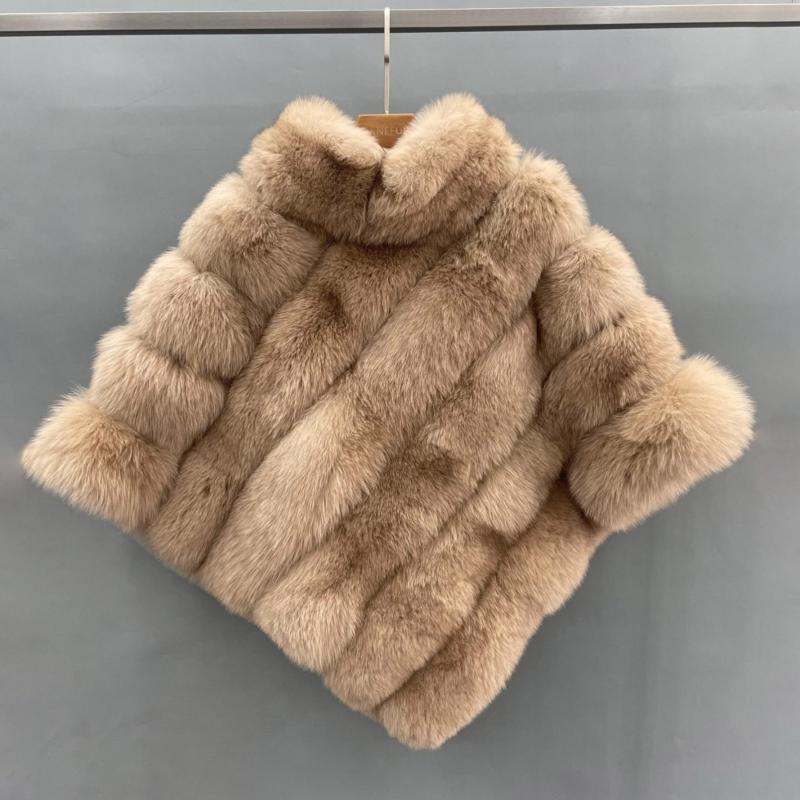 Real Fox Fur Women's Fashion Shawl - Janefur