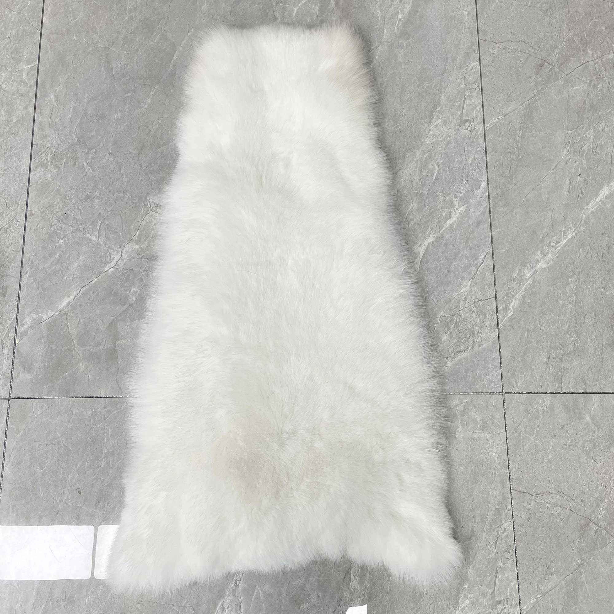 Factory Wholesale Solid Color Womens Fox Fur Thick Coat with Hood - Janefur