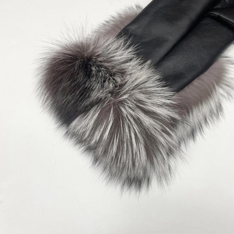 Men's Popular Motorcycle Style Fur Coat With Detachable Collar - Janefur