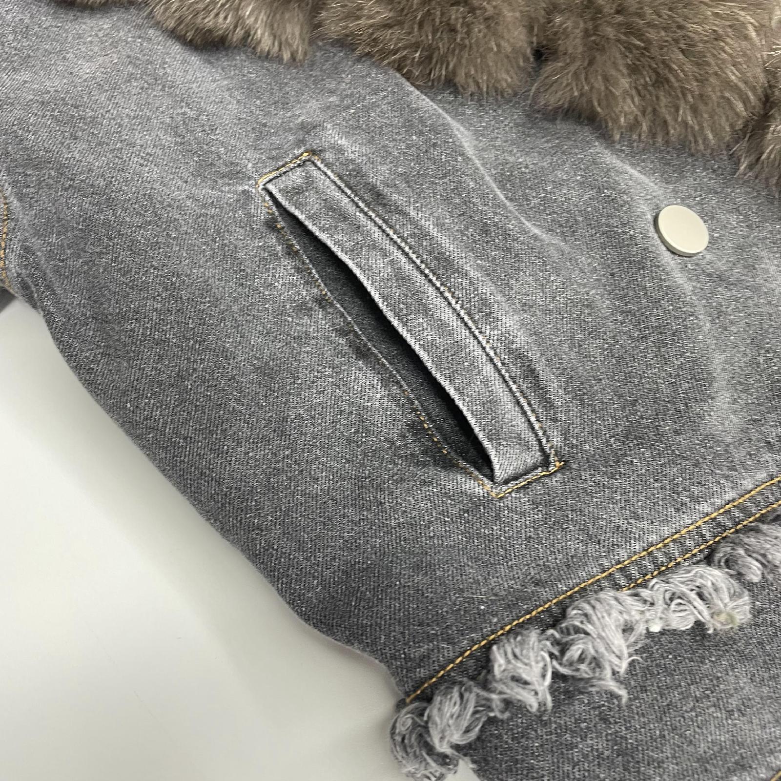 Women's Down Jacket With Real Large Fox Fur Collar Luxurious Coat For Winter Fluffy Jacket - Janefur