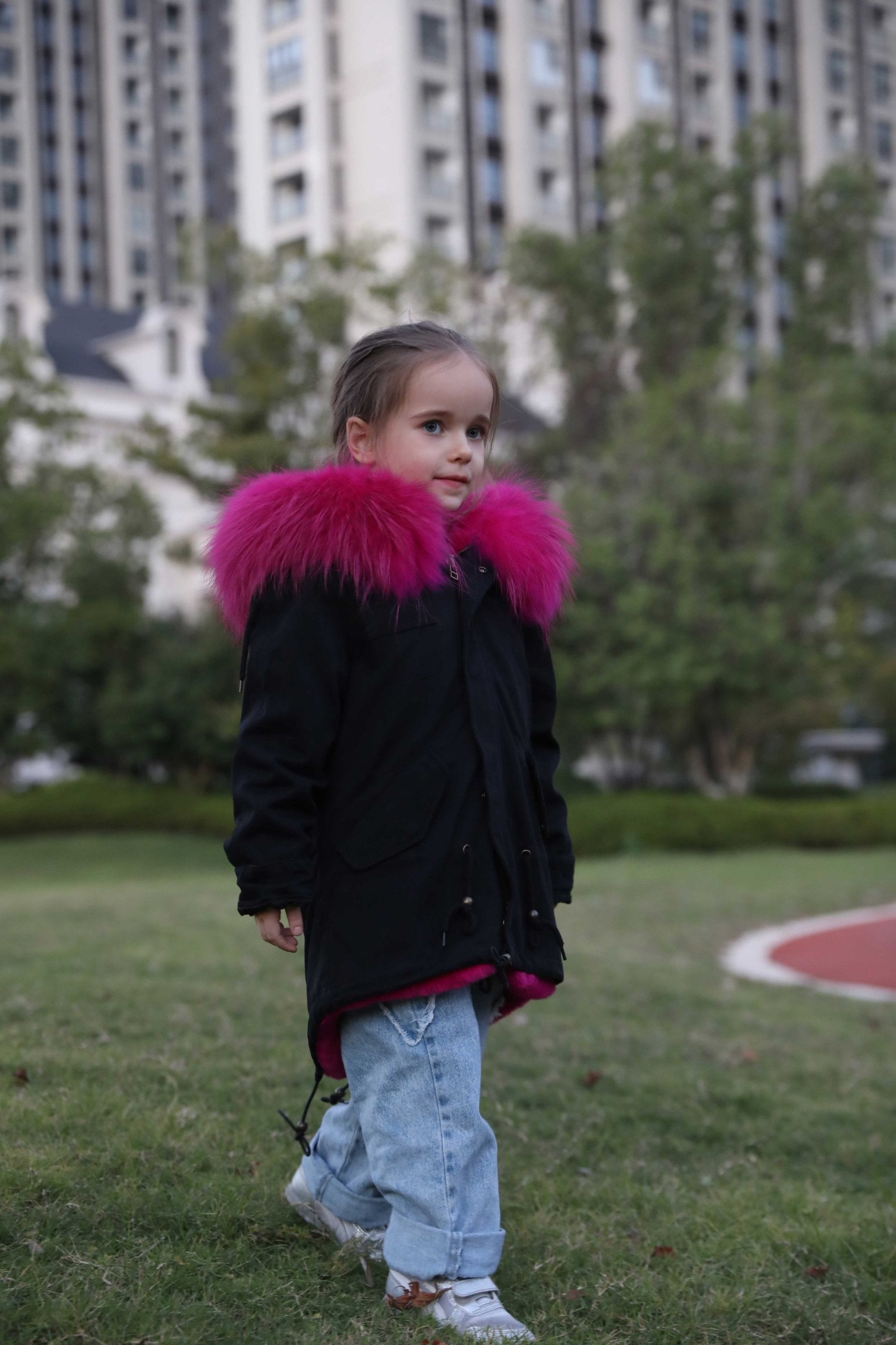 Kid's Windproof and Warm Trendy Parka - Janefur
