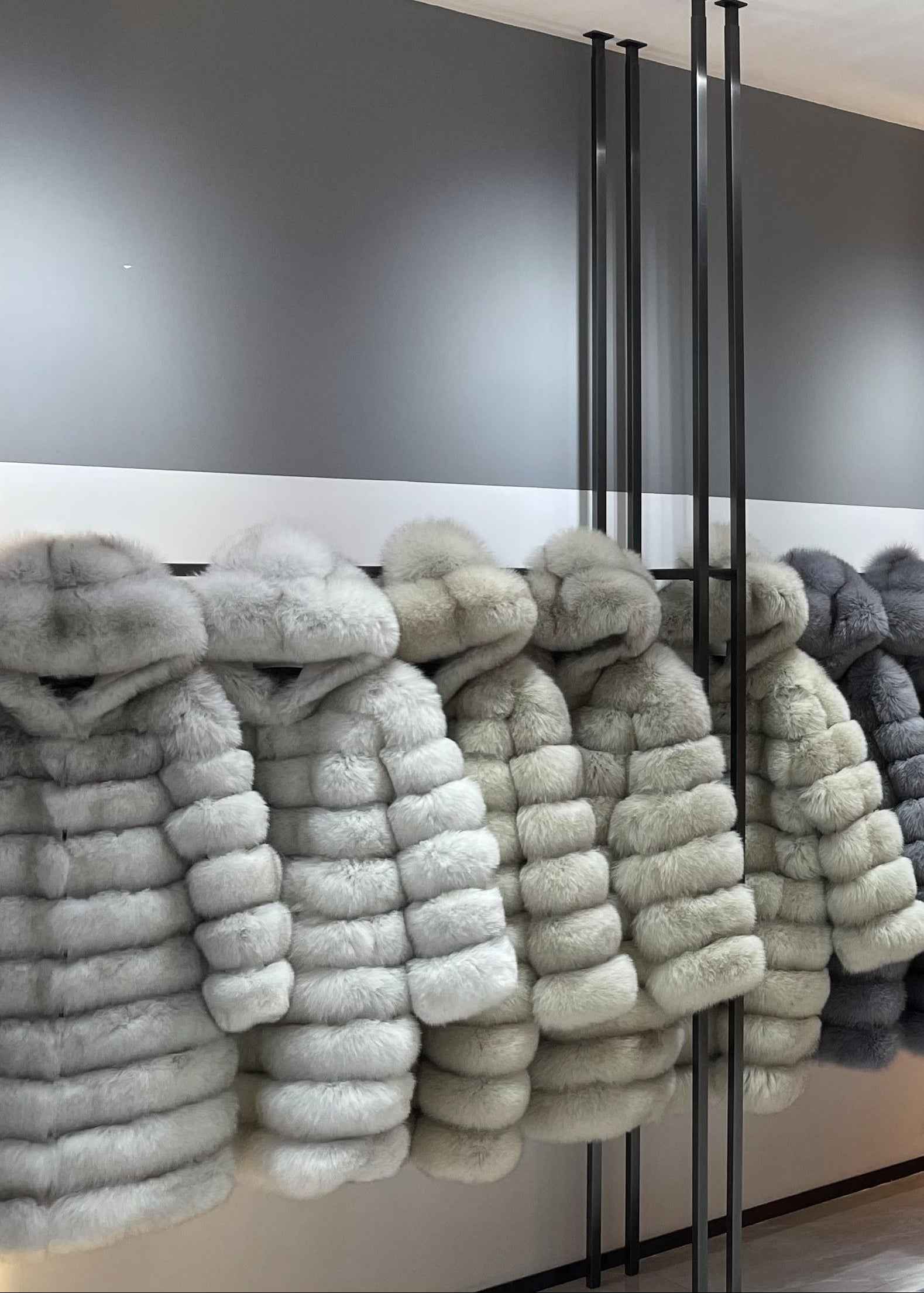 Hot Selling Women's 100cm Long Ten Section Hooded Genuine Fox Fur Coat Wholesale