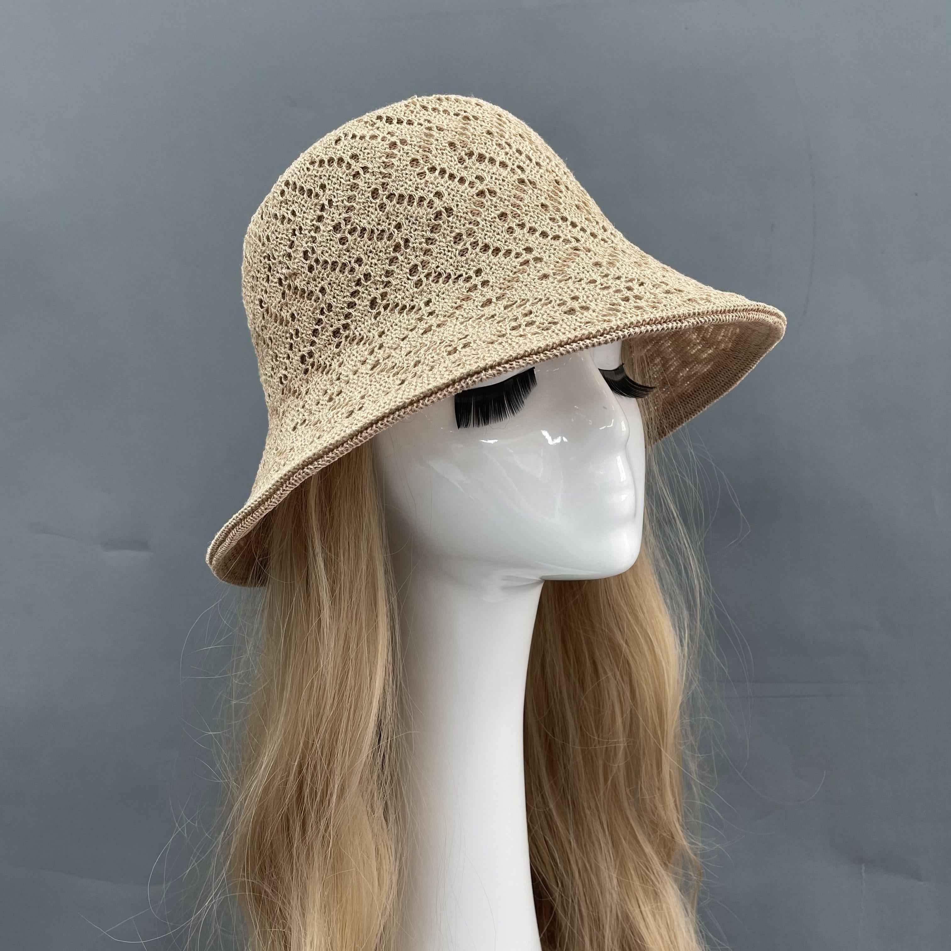 Janefur Classic & Versatile Ladies Ice Silk Breathable Sun Hat #2 Khaki Adult