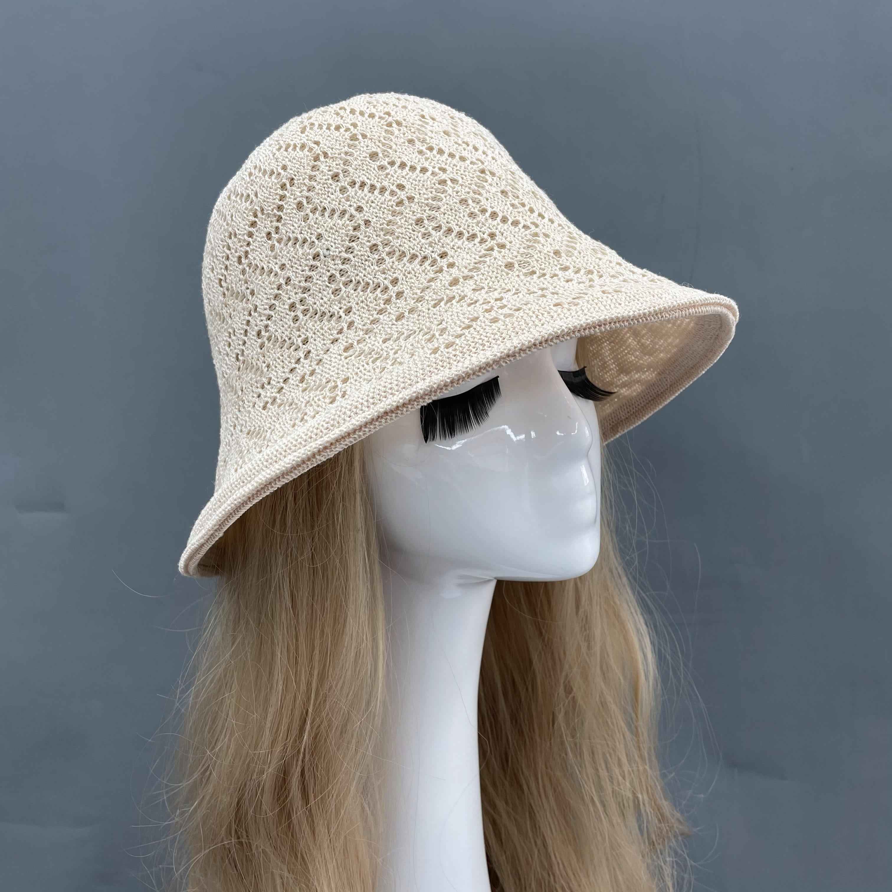 Janefur Classic & Versatile Ladies Ice Silk Breathable Sun Hat #3 Beige Adult
