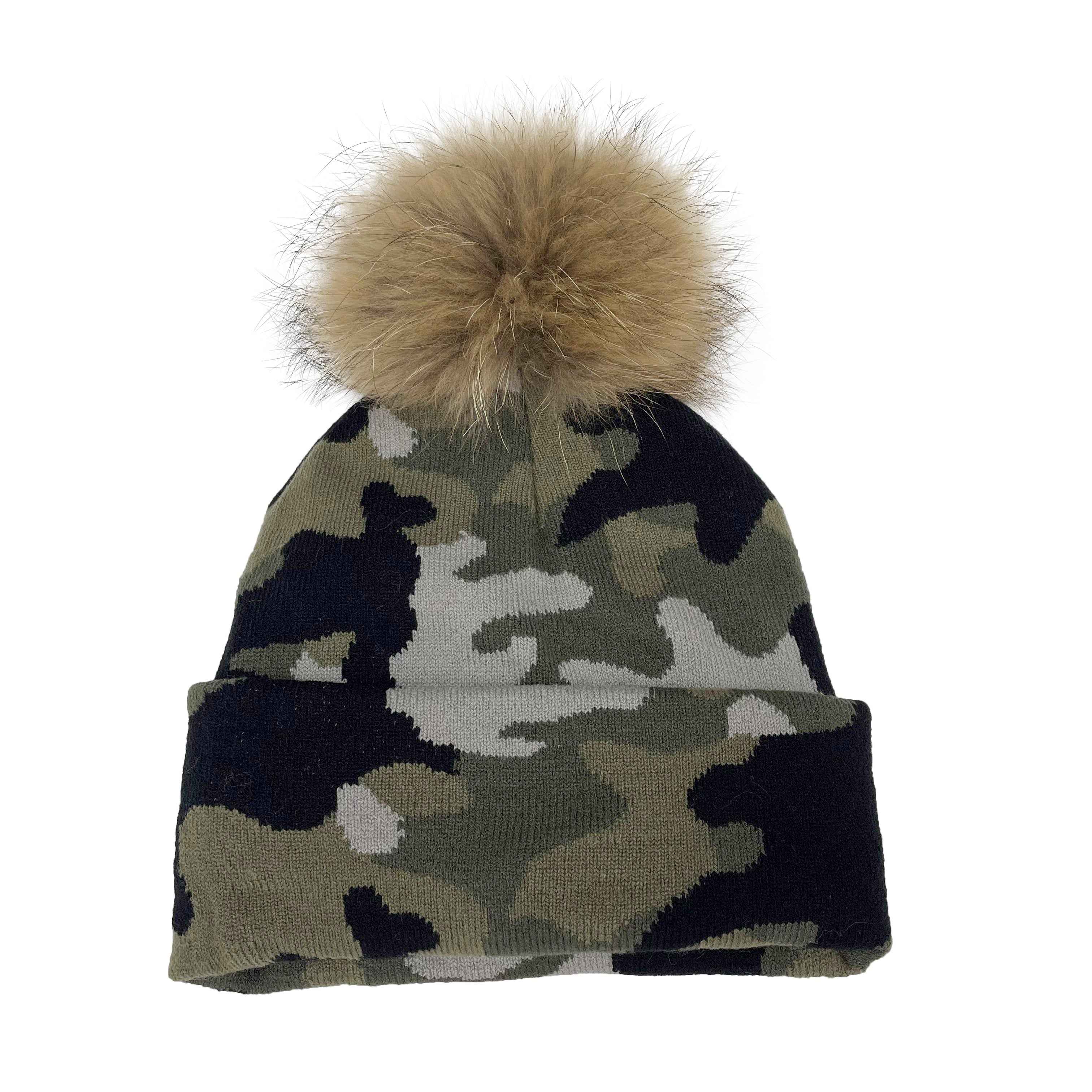Janefur Men's Cool Fashion Camouflage Acrylic Beanie Hat