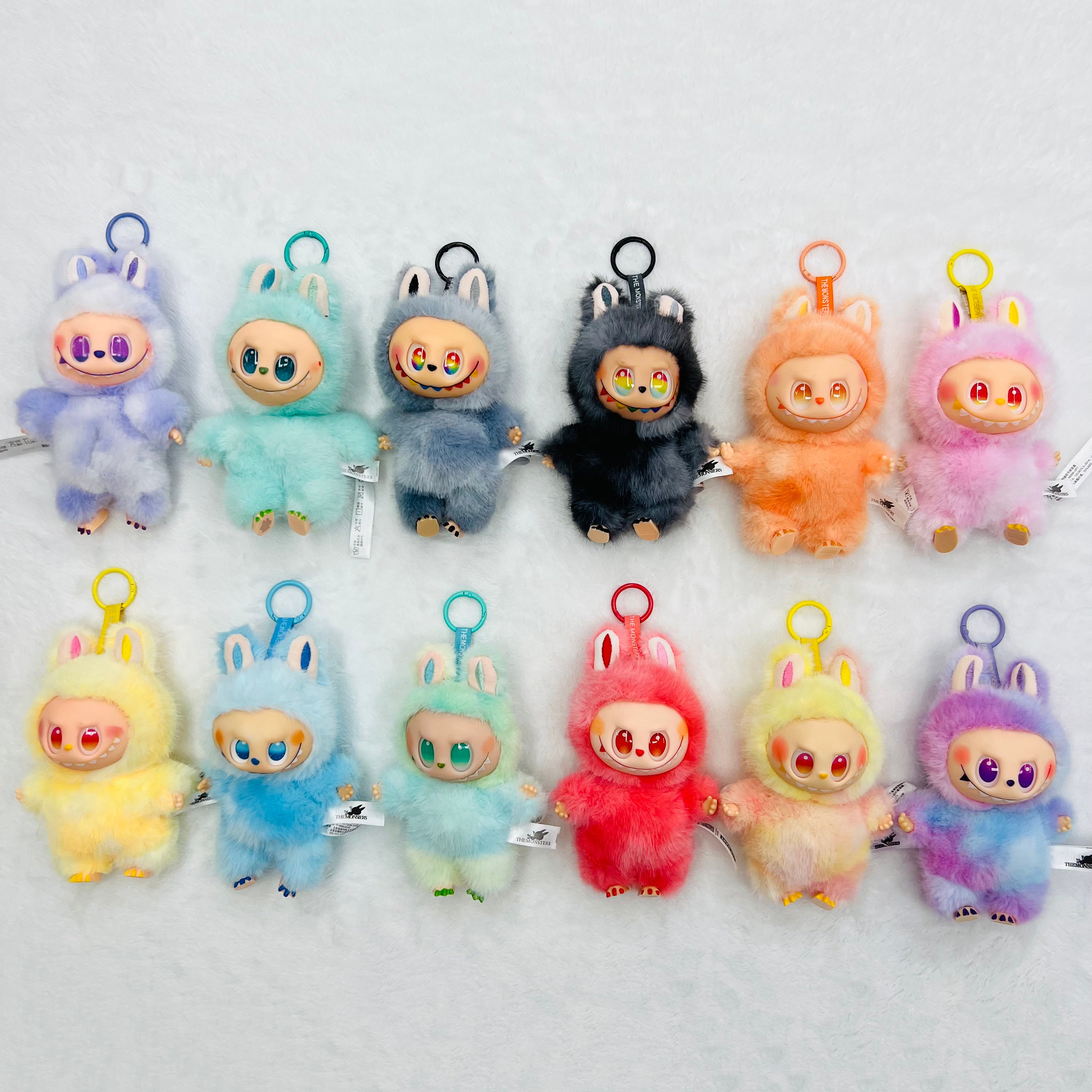Labubu V3 High quality keychain Labubu cute plush toys - Janefur