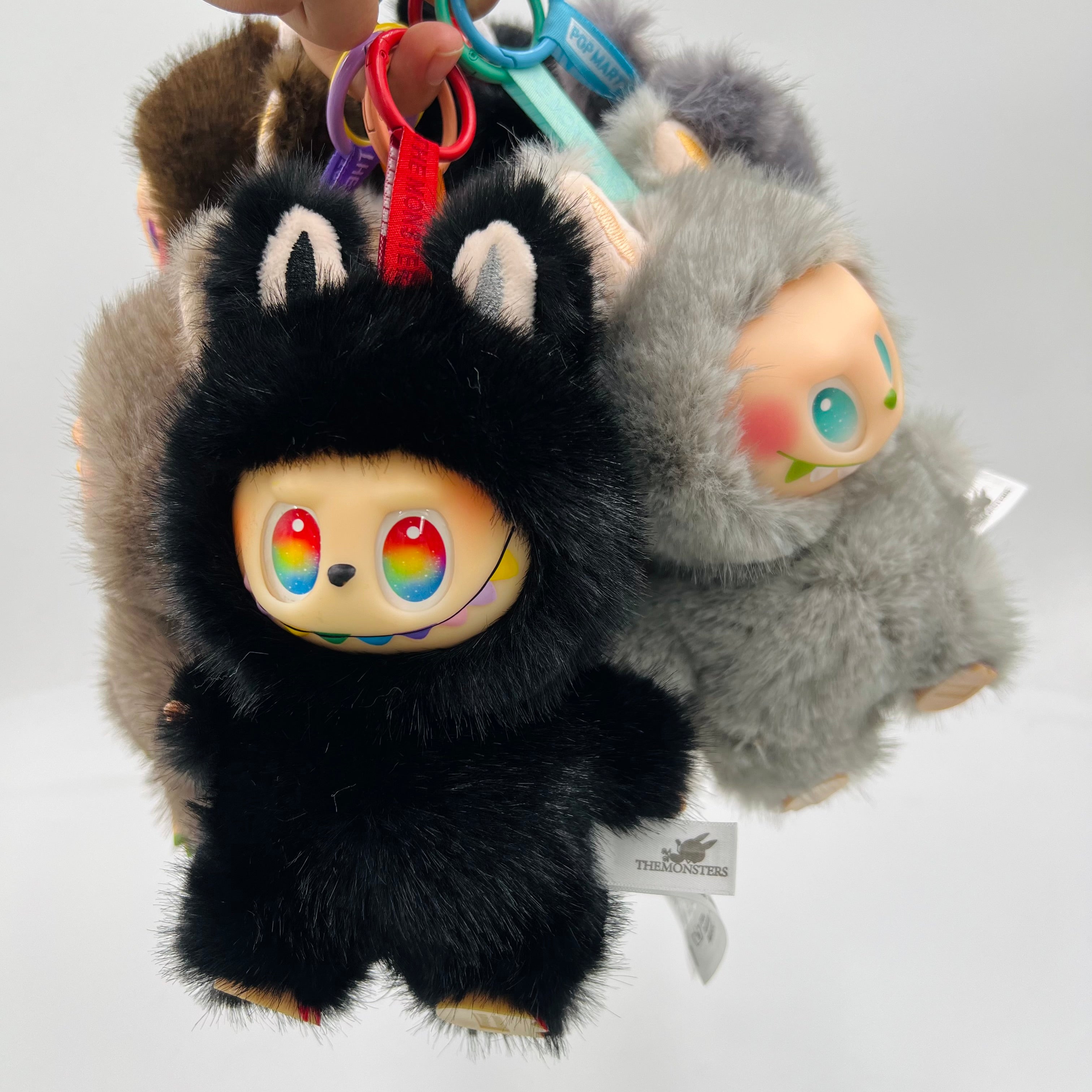 Cute Labubu keychain High quality labubu plush toys V1V2V3 Labubu toys - Janefur