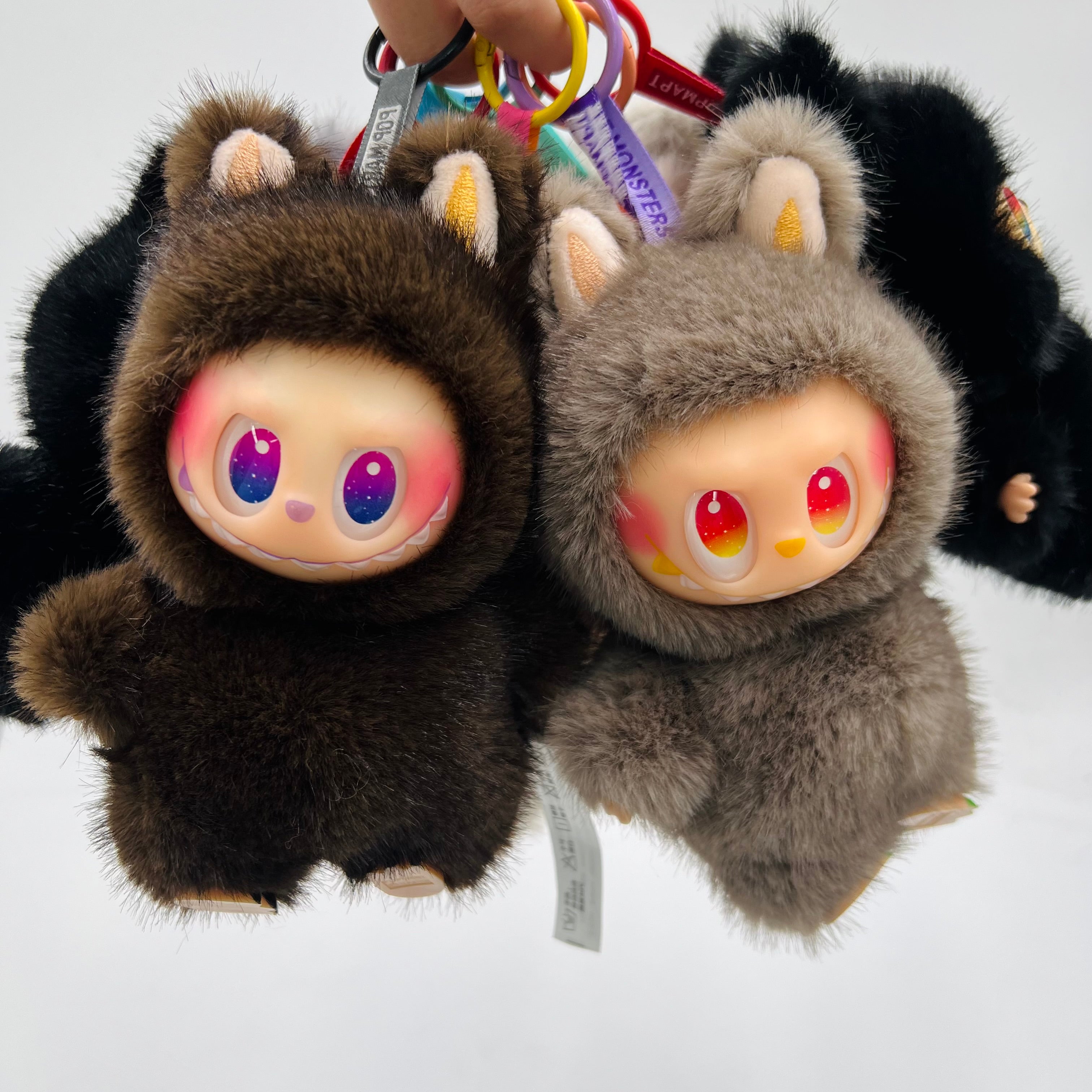 Cute Labubu keychain High quality labubu plush toys V1V2V3 Labubu toys - Janefur