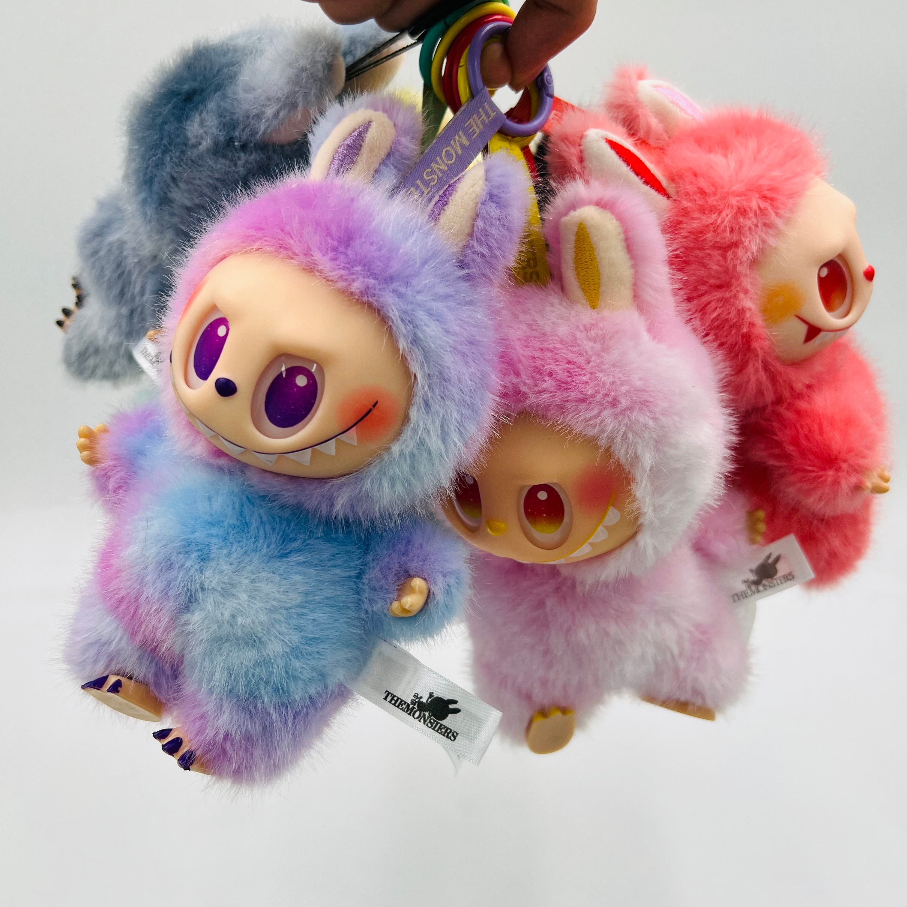 Labubu V3 High quality keychain Labubu cute plush toys - Janefur