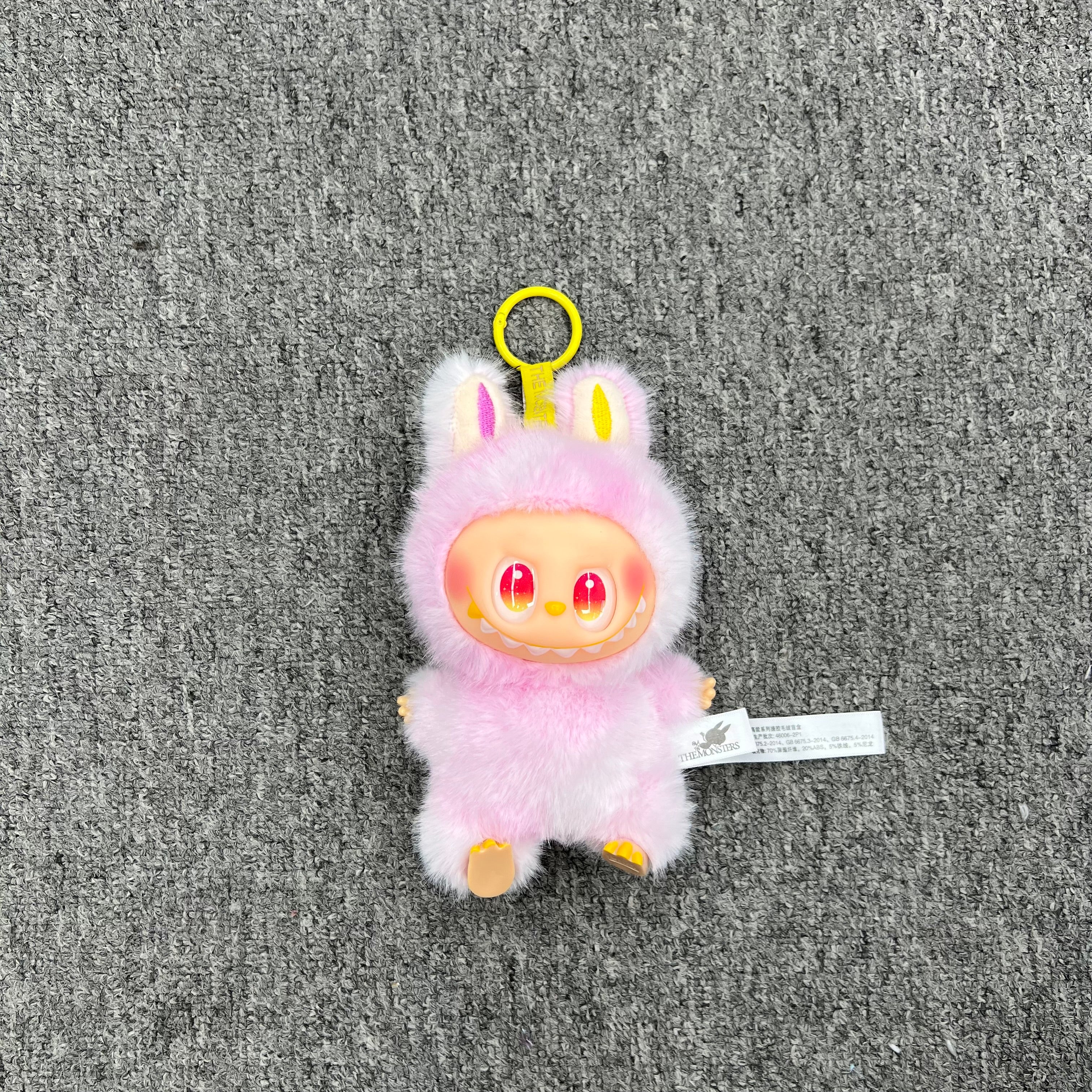 Labubu V3 High quality keychain Labubu cute plush toys - Janefur